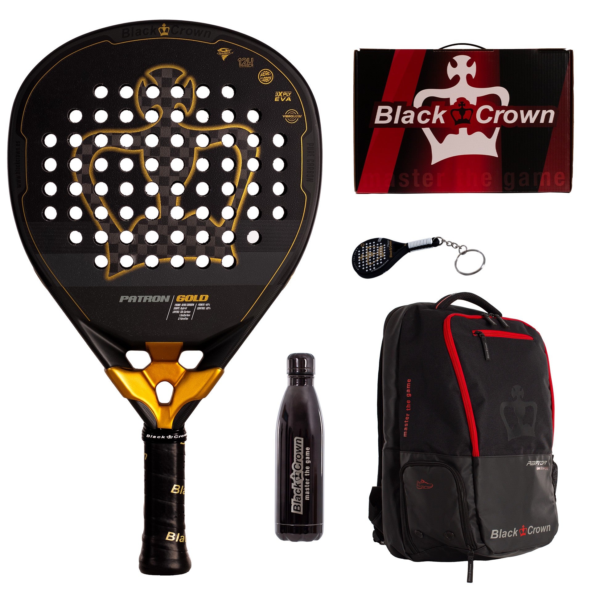PACK BLACK CROWN PATRON GOLD