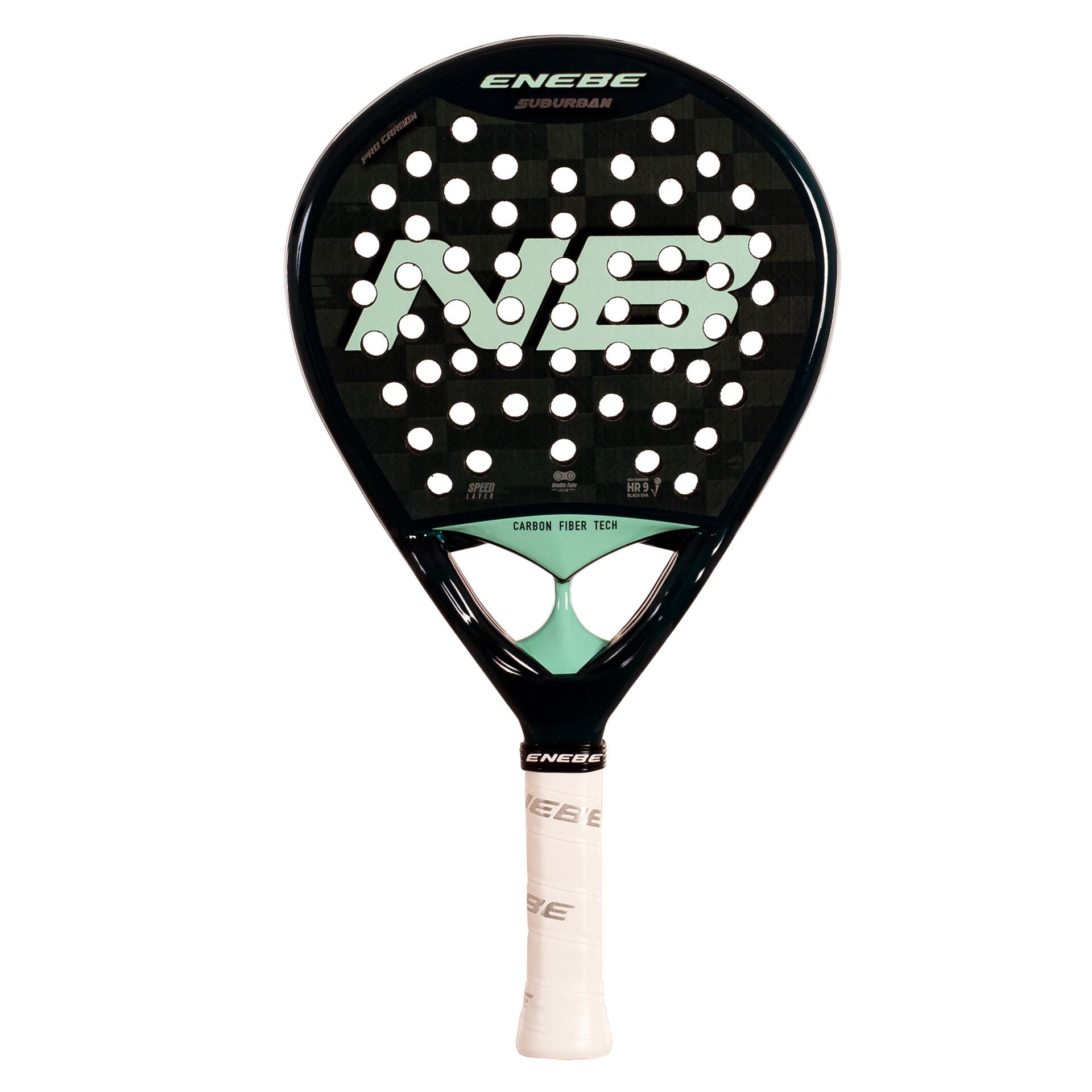 RAQUETTE DE PADEL ENEBE SUBURBAN GREEN 12K