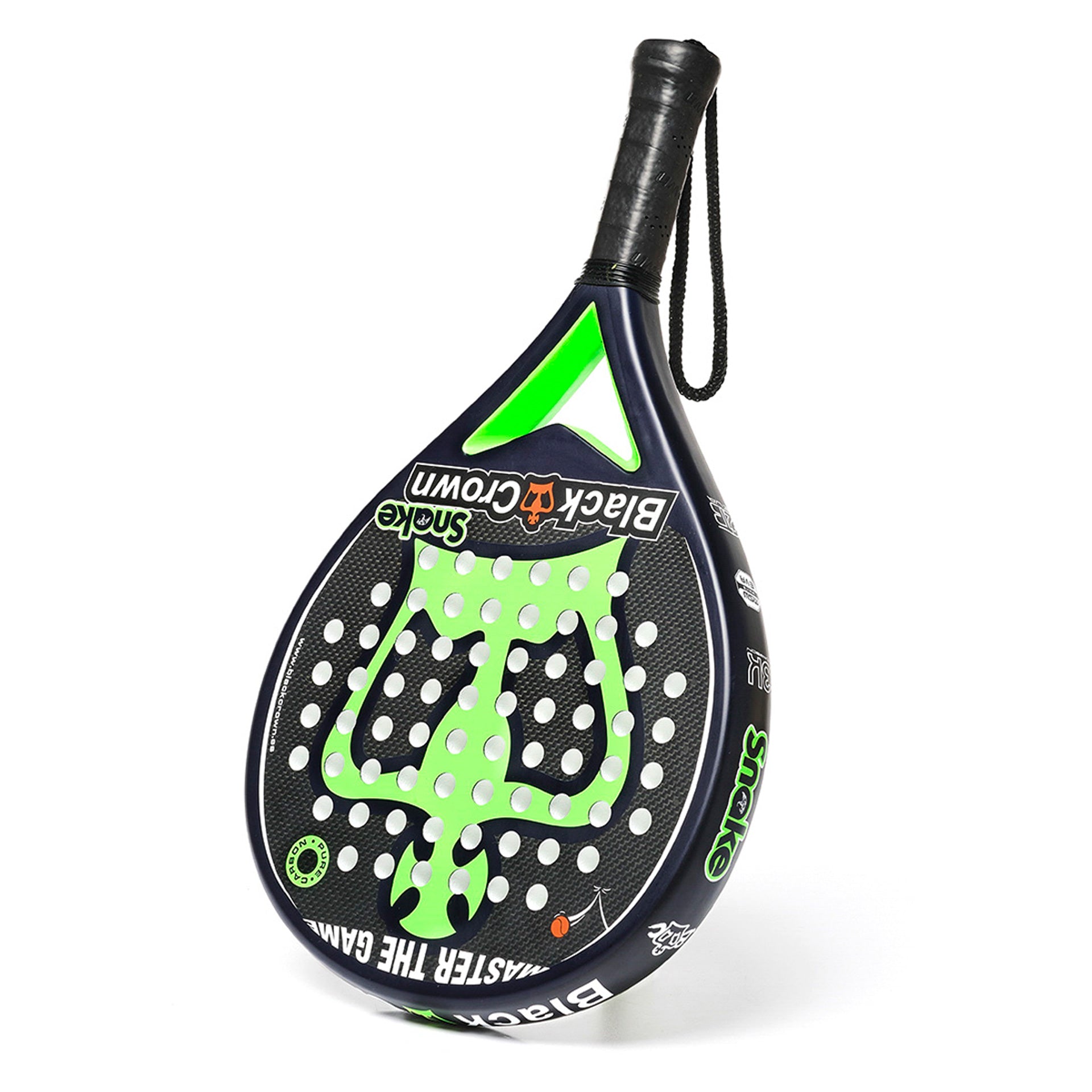 RAQUETTE DE PADEL BLACK CROWN SNAKE