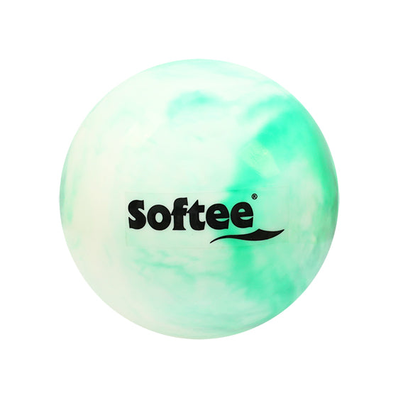 PEARLESCENT RHYTHMIC BALL JUNIOR WHITE / GREEN