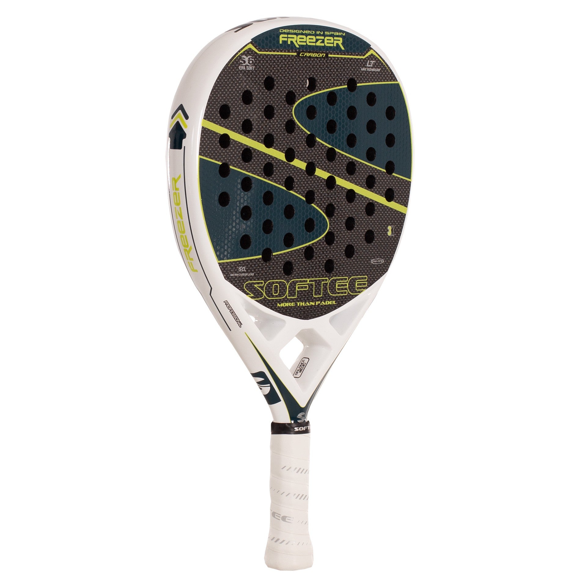 RAQUETTE DE PADEL SOFTEE FREEZER CARBON 3K PETROL