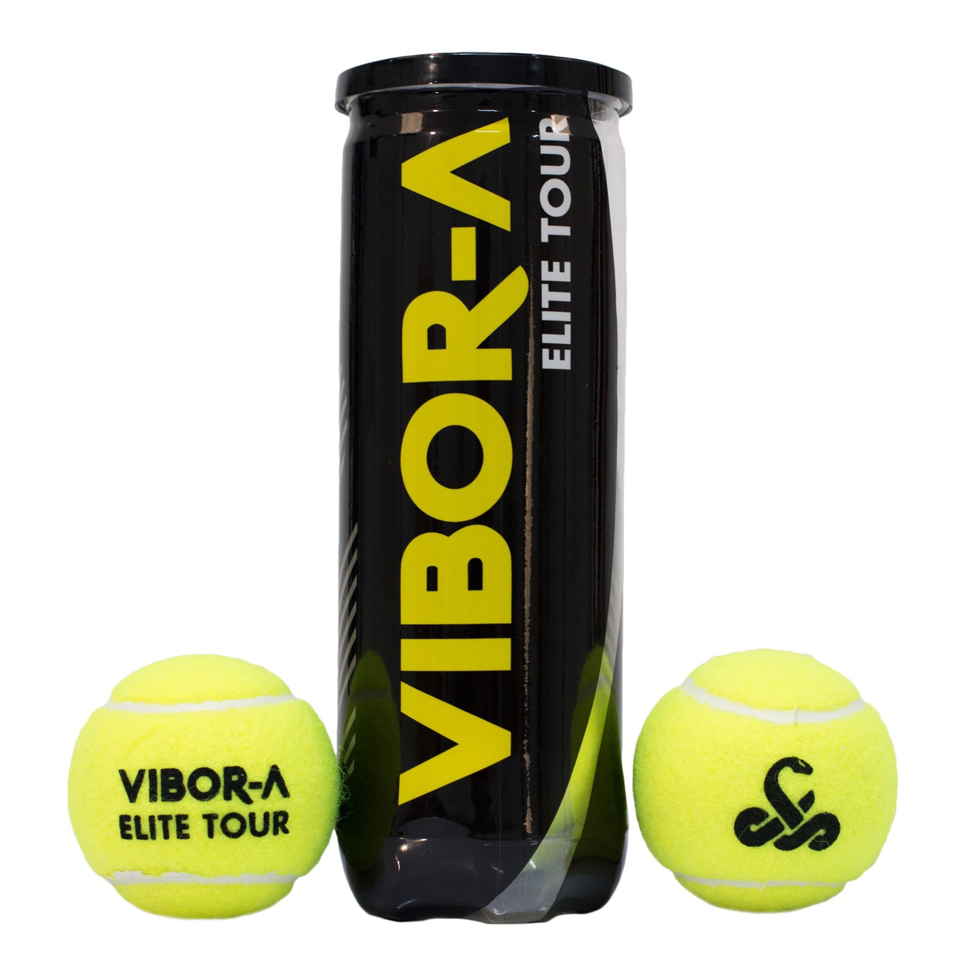CAN OF 3 VIBOR-A ELITE TOUR PADEL BALLS