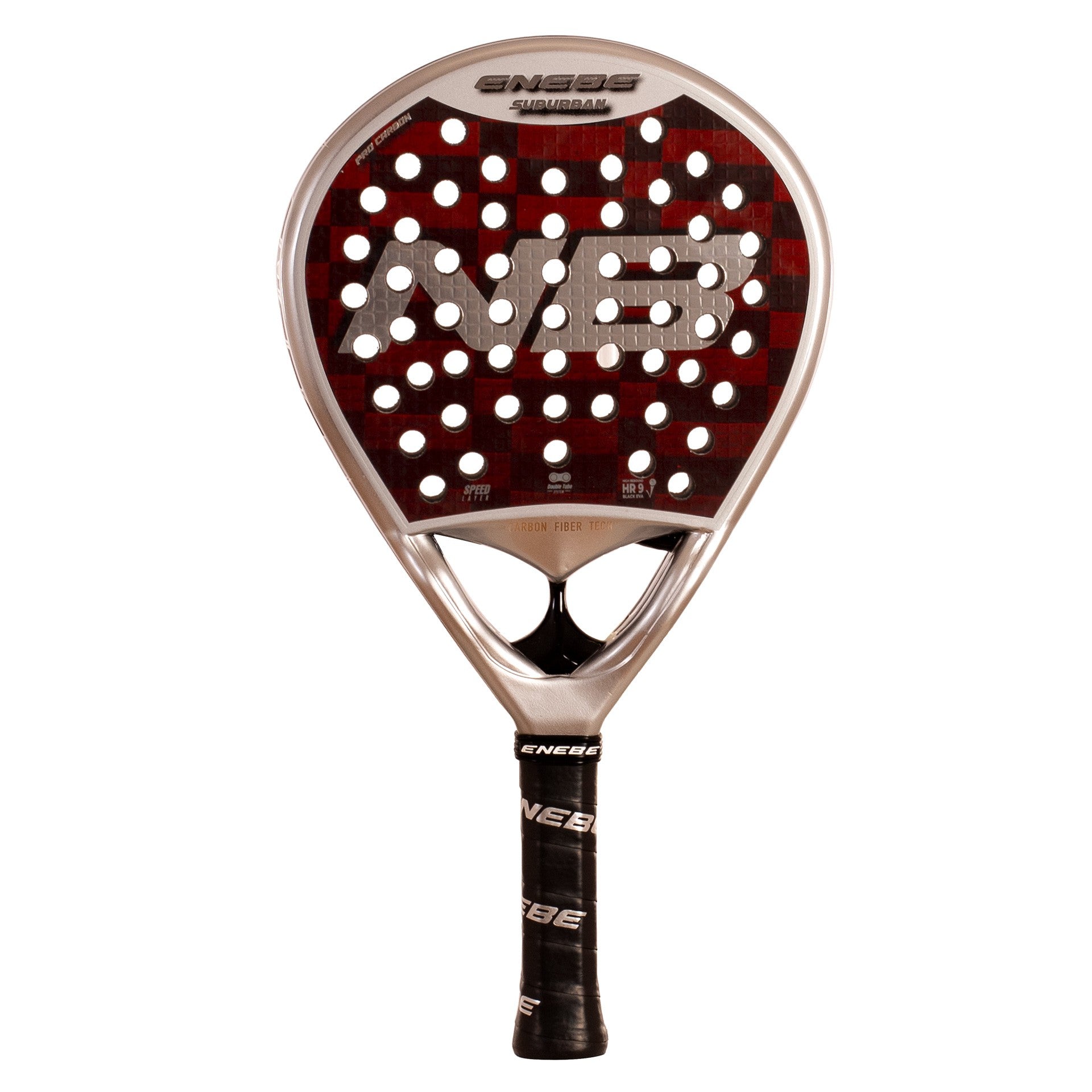 RAQUETTE DE PADEL ENEBE SUBURBAN RED 12K
