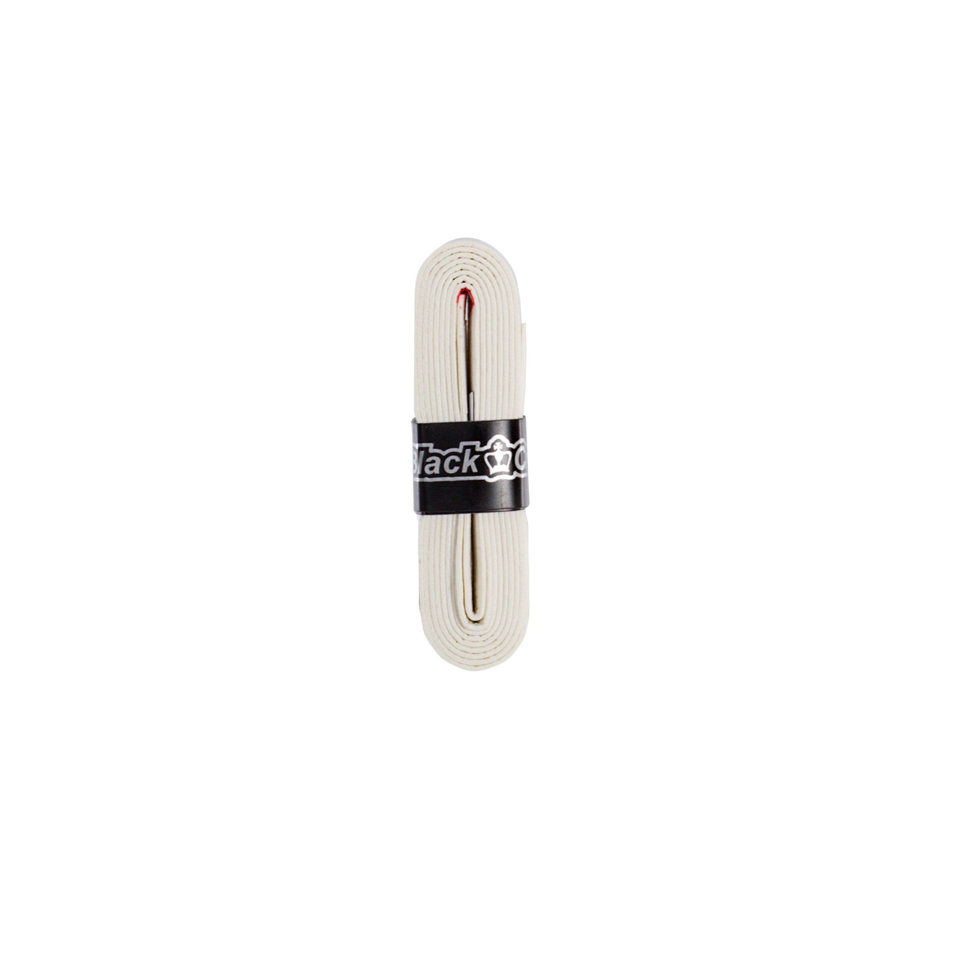 BAG 12 OVERGRIPS BLACK CROWN SMOOTH WHITE