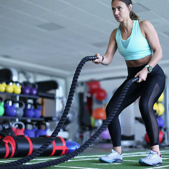 FUNCTIONAL TRAINING ROPE WITH HOOK AT THE END