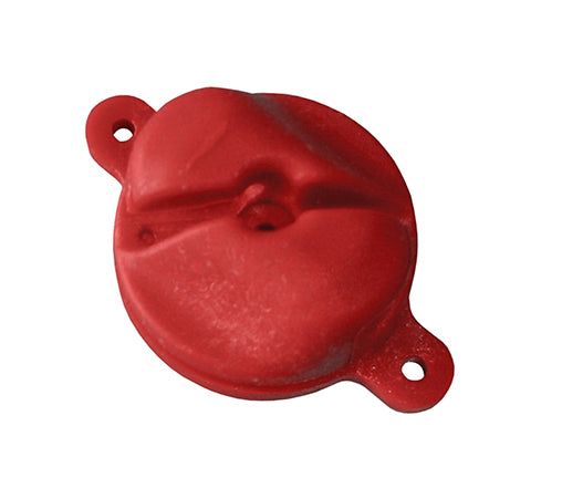LOT 25 RED CLIPS SOCCER GOAL RED