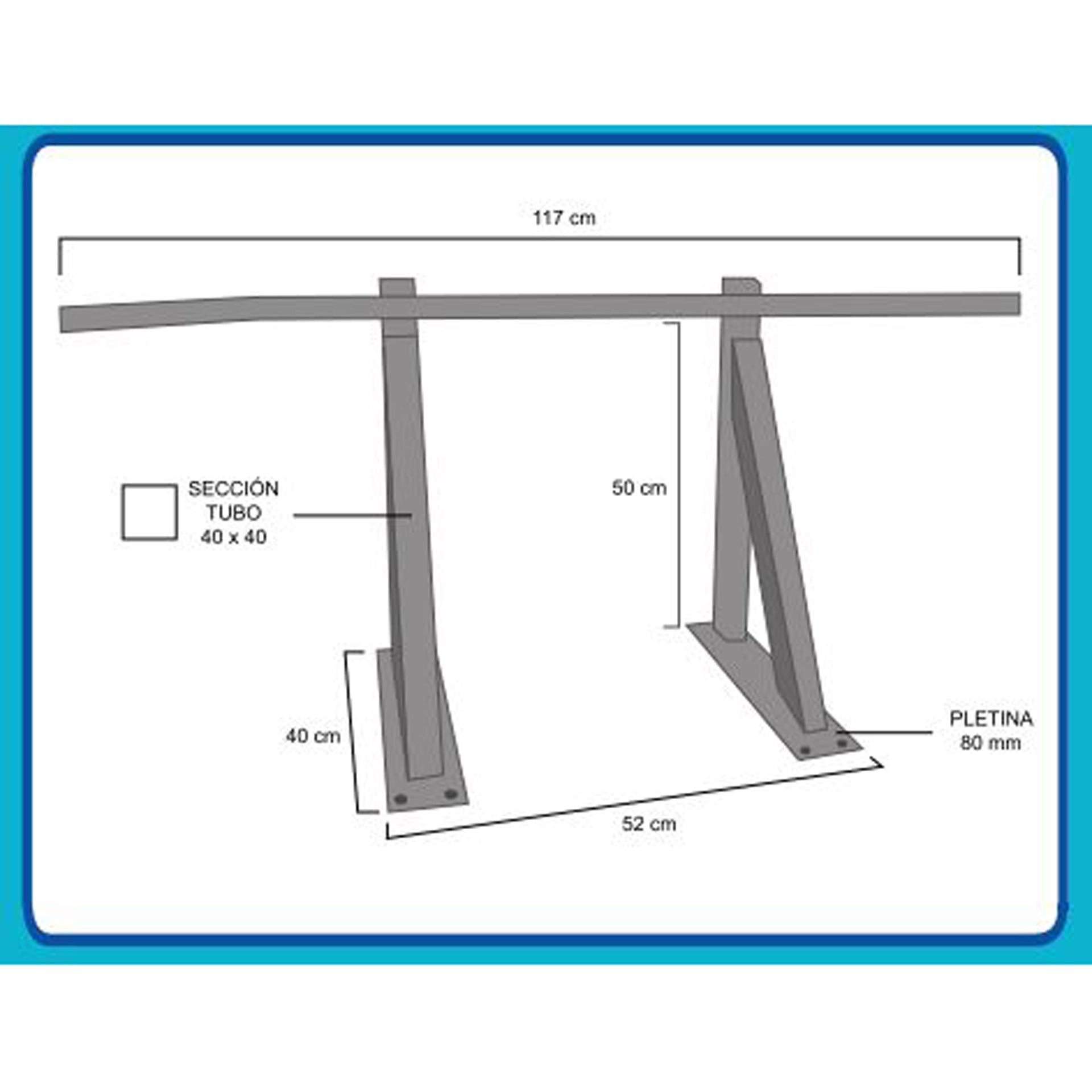 WHITE PULL-UP BAR