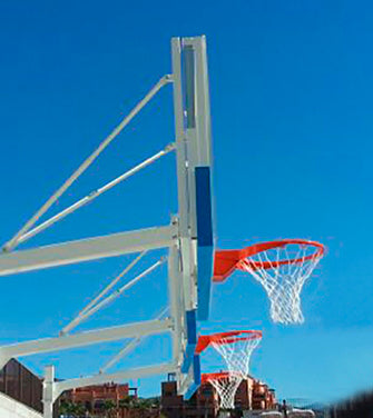 SET OF 2 BASKETBALL NETS 3.5MM EXCLUSIVE INDOOR USE BASIC