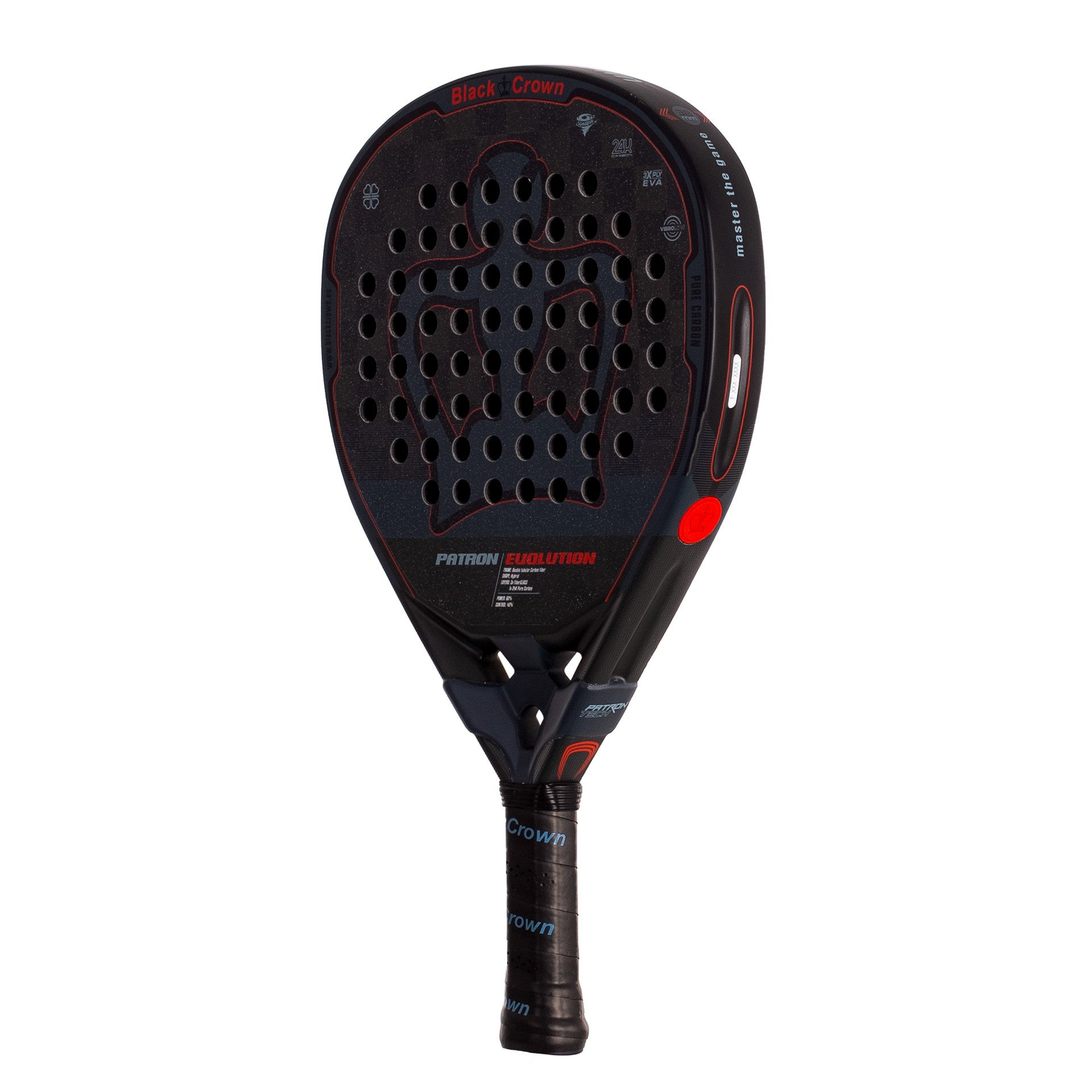 RAQUETTE DE PADEL BLACK CROWN PATRON EVOLUTION