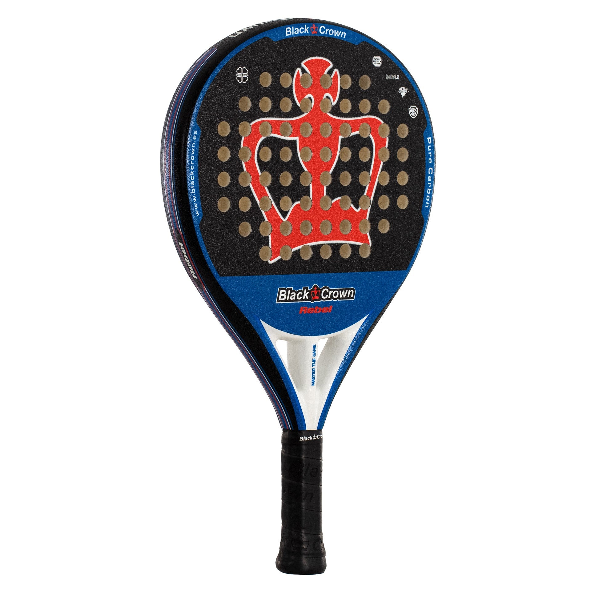 BLACK CROWN REBEL PADEL RACKET