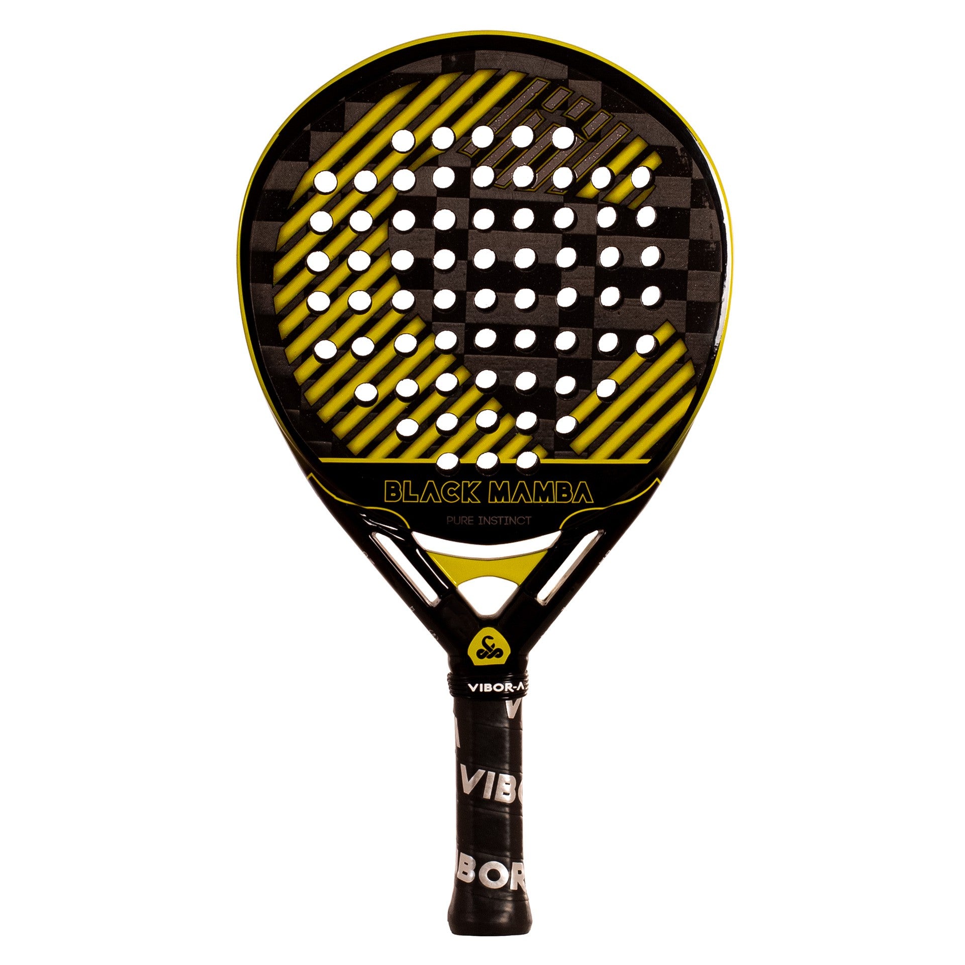 PALA DE PÁDEL VIBOR-A BLACK MAMBA EVO PRO BLACK