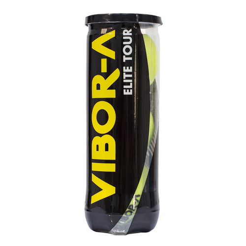 CAN OF 3 VIBOR-A ELITE TOUR PADEL BALLS