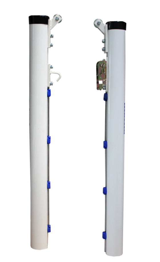 PADDLE TENNIS POSTS ALUMINUM Ø 90MM FIXED