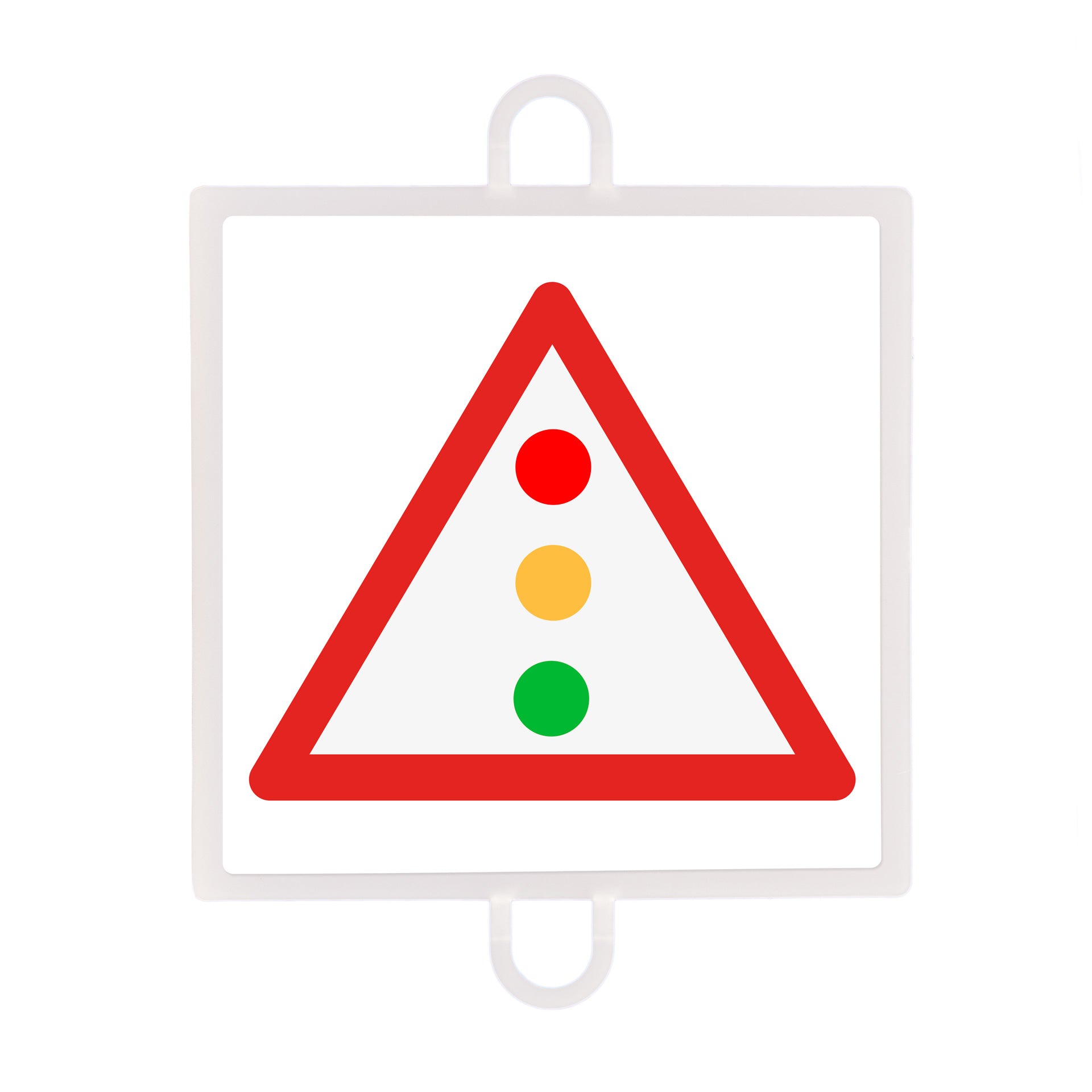 DANGER WARNING SIGN PANEL NO. 10 (TRAFFIC LIGHTS)