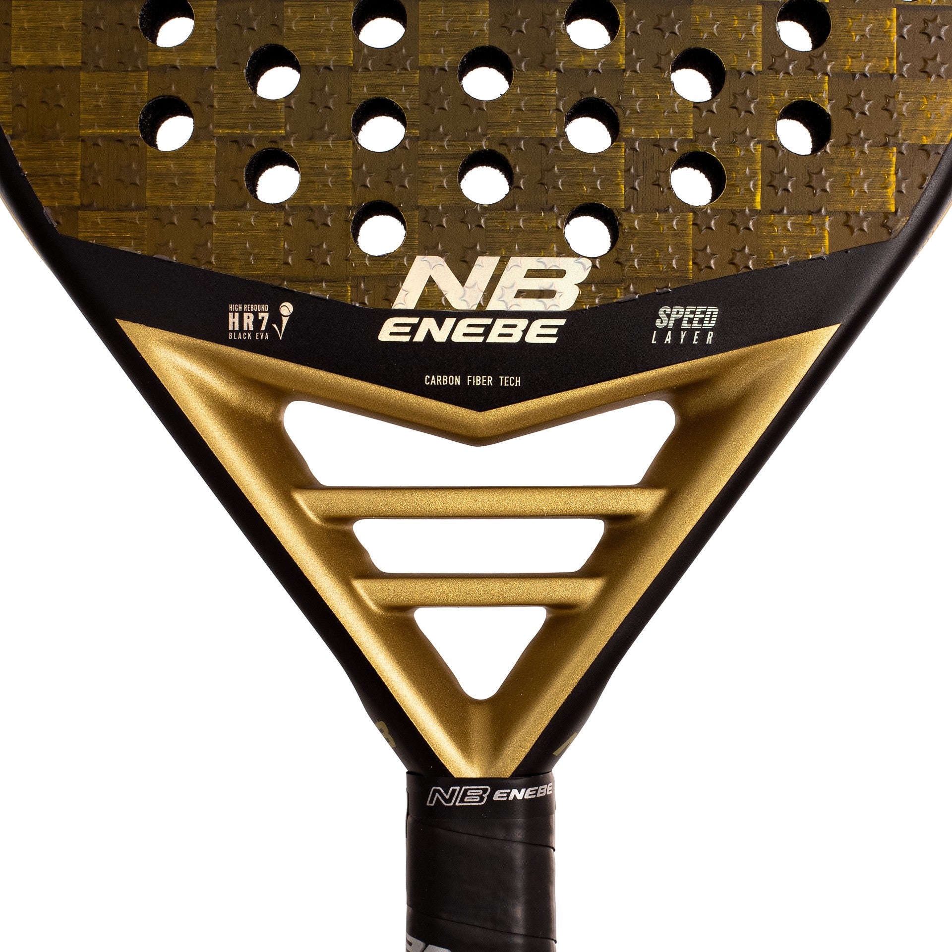 ENEBE MUSTANG PRO CARBON GOLD 15K PADEL RACKET