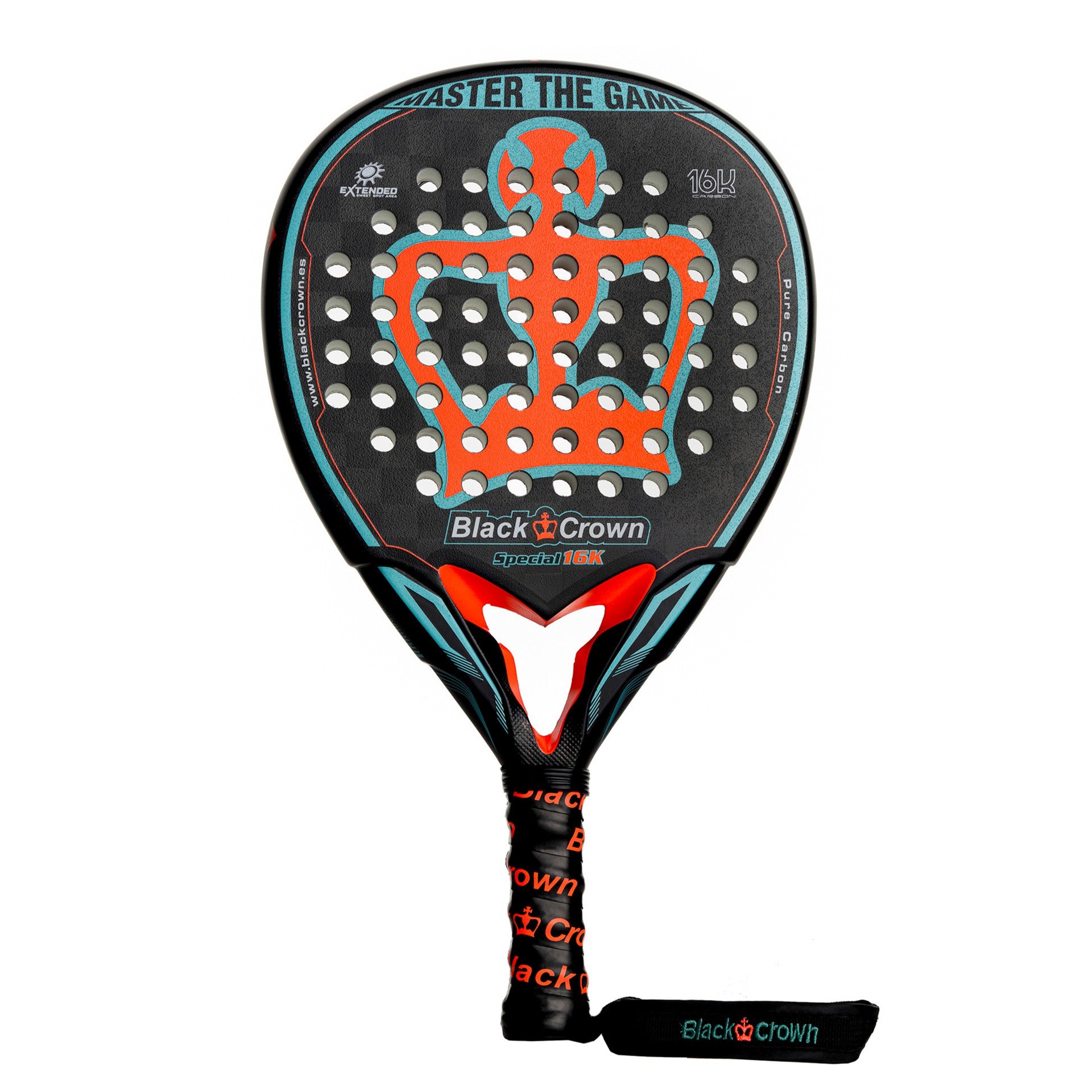 BLACK CROWN SPECIAL 16K PADEL RACKET