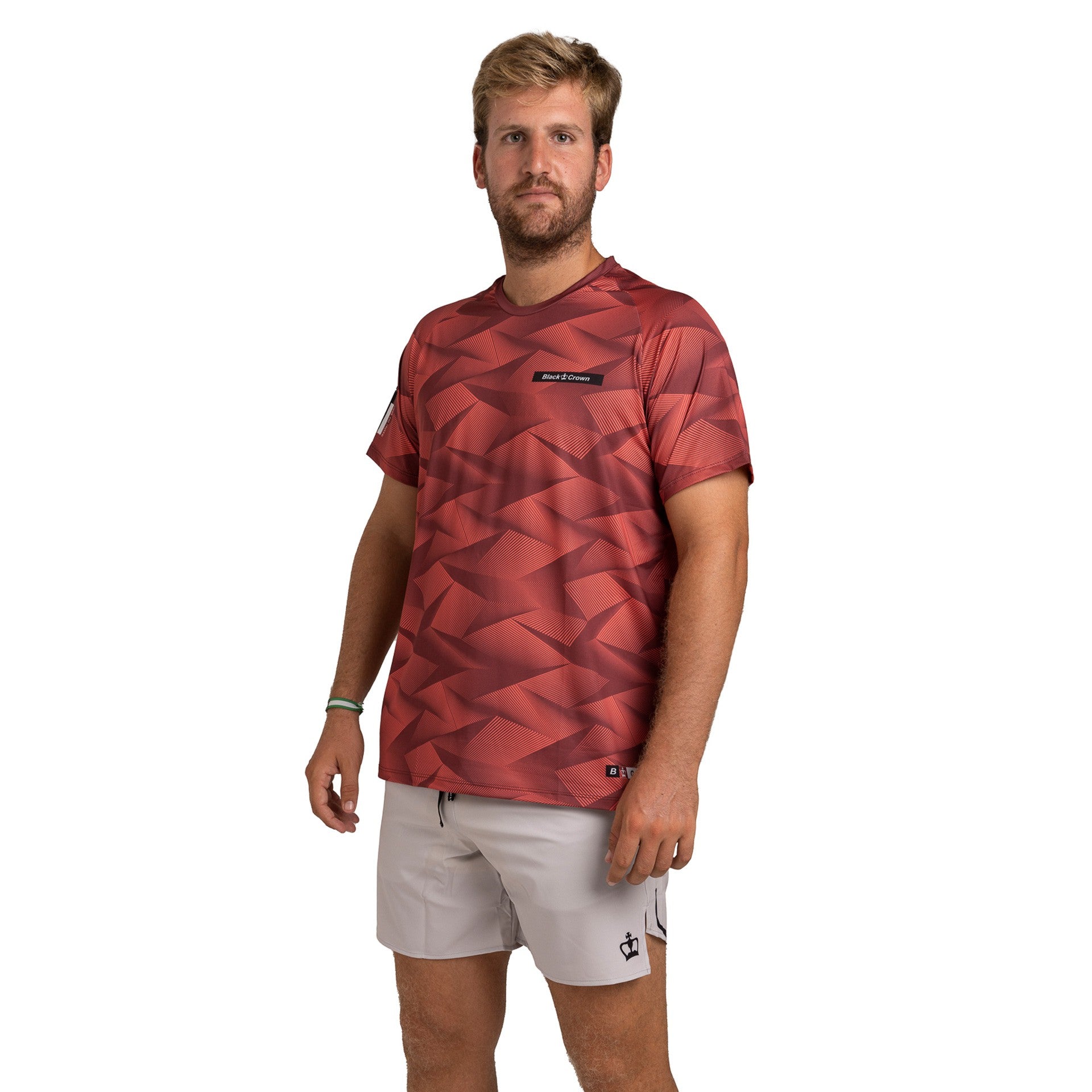TEE-SHIRT DE PADEL BLACK CROWN HIDRA HOMME
