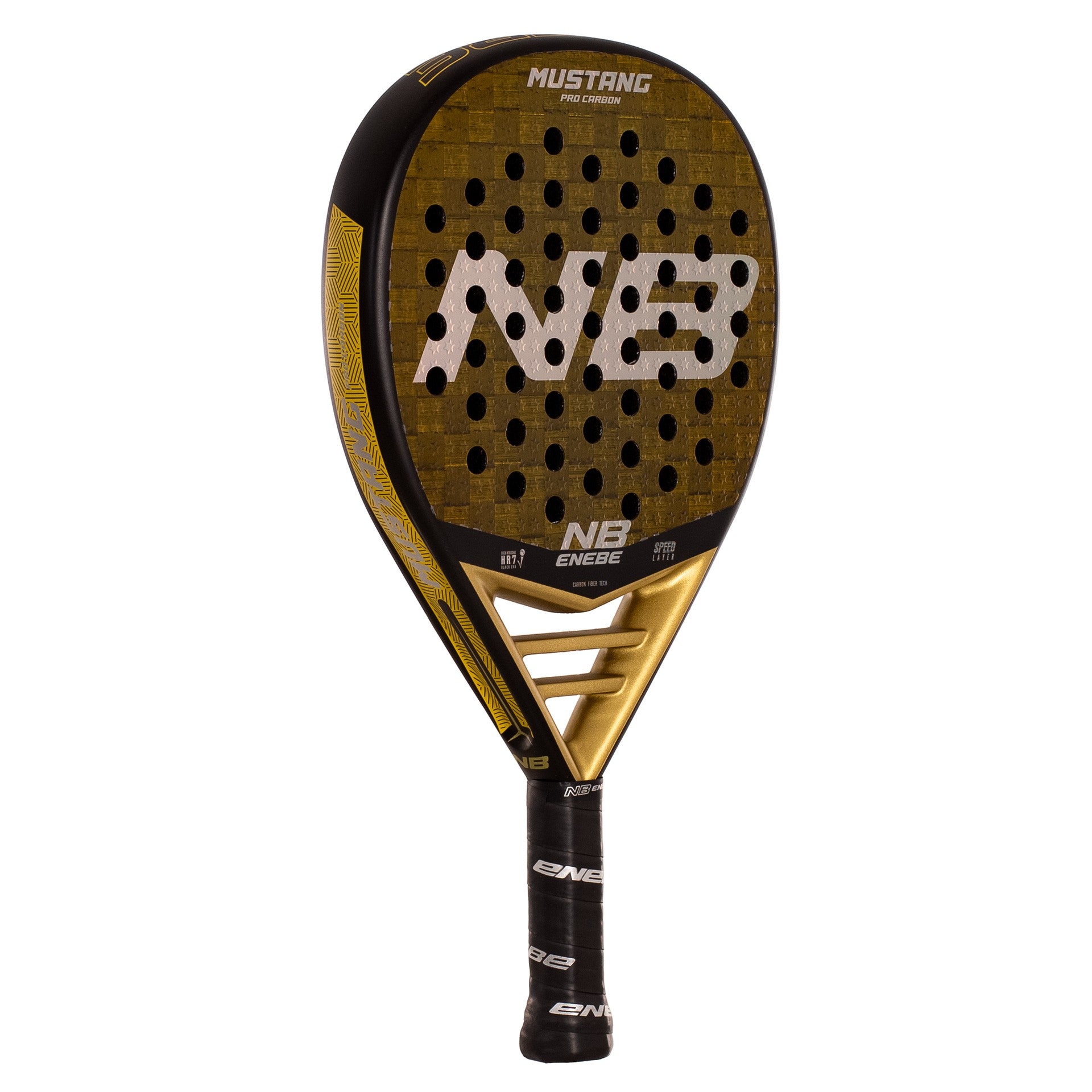 ENEBE MUSTANG PRO CARBON GOLD 15K PADEL RACKET