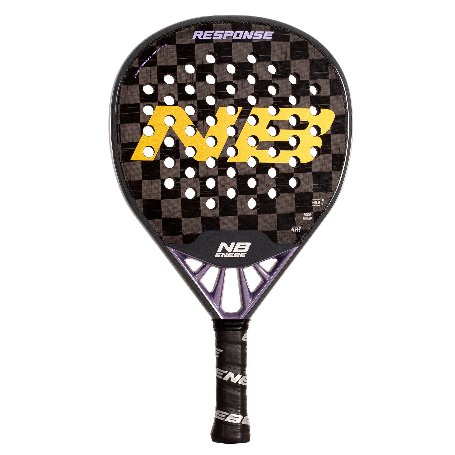 ENEBE RESPONSE 24K VIOLET PADEL RACKET