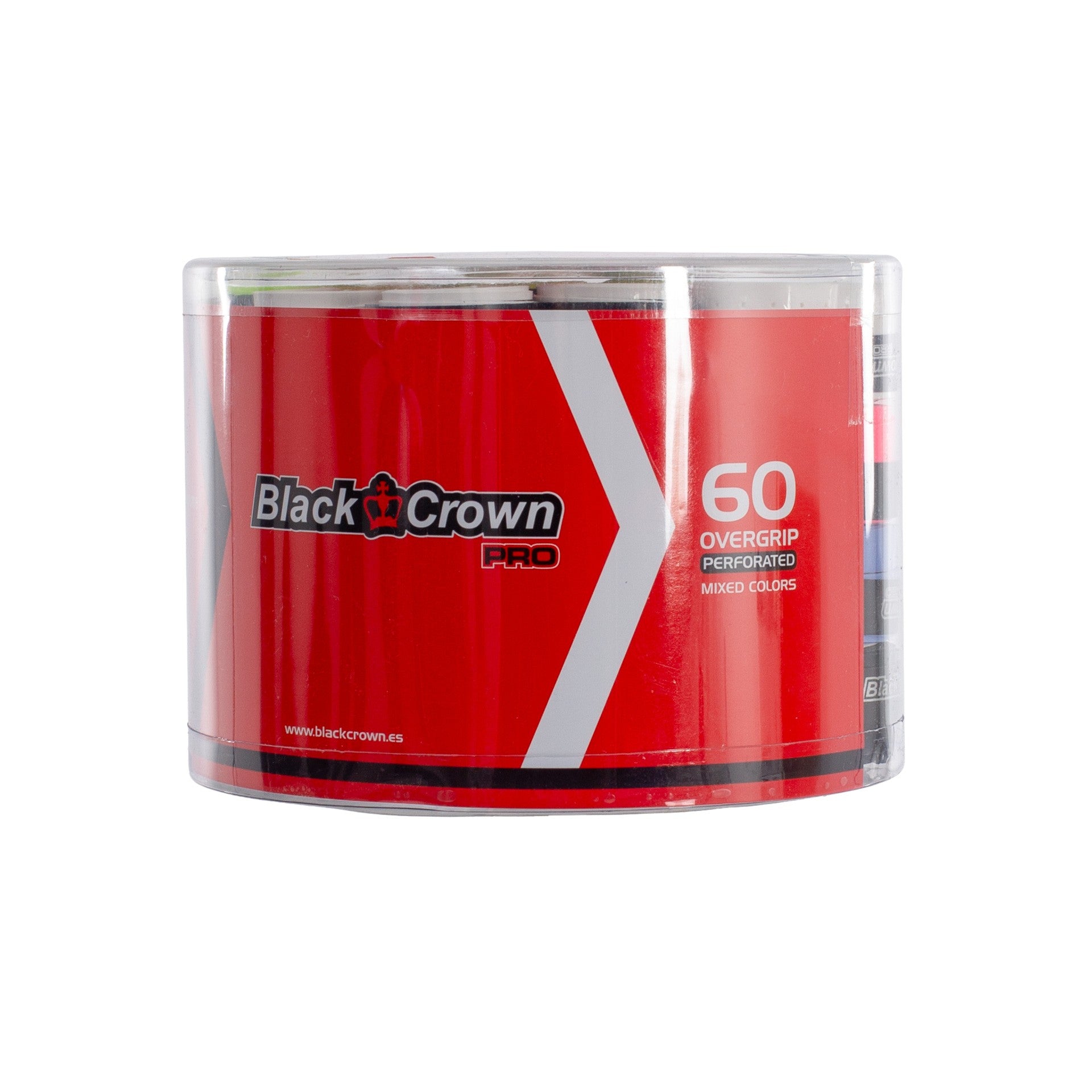 JAR 60 BLACK CROWN PERFORATED MULTICOLOR OVERGRIPS