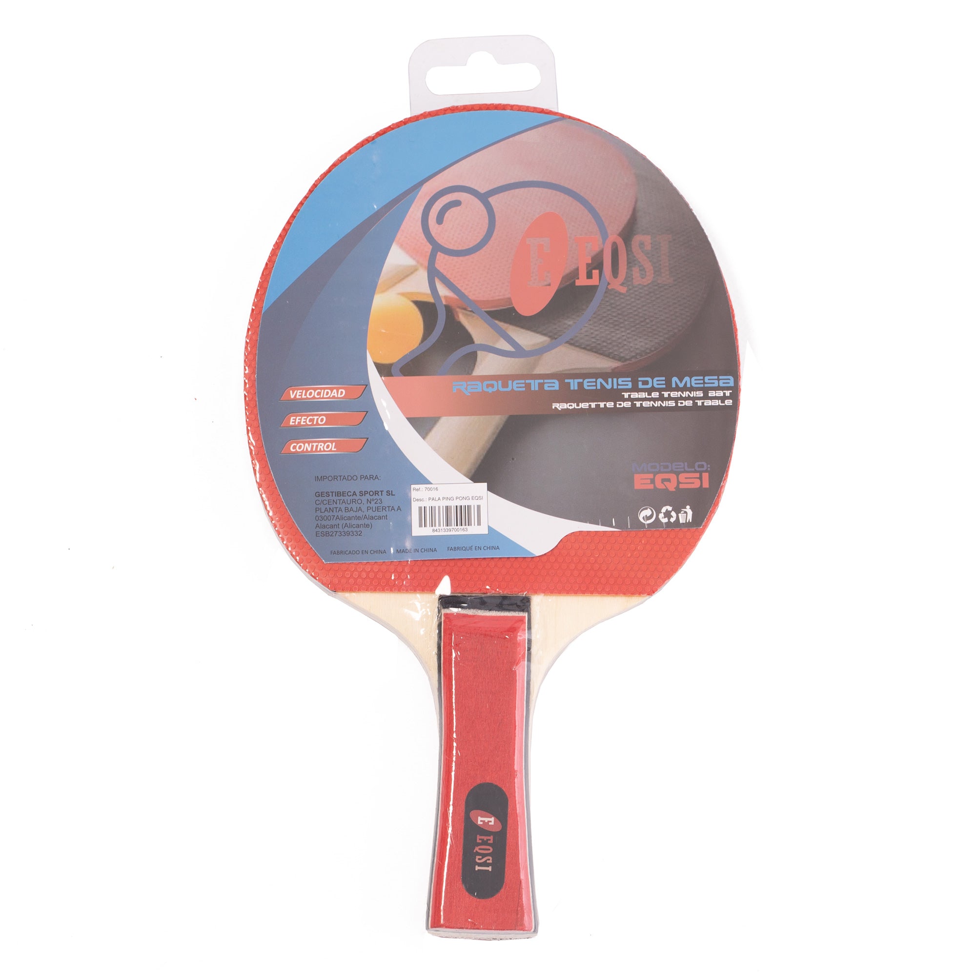 EQSI TABLE TENNIS PADDLE