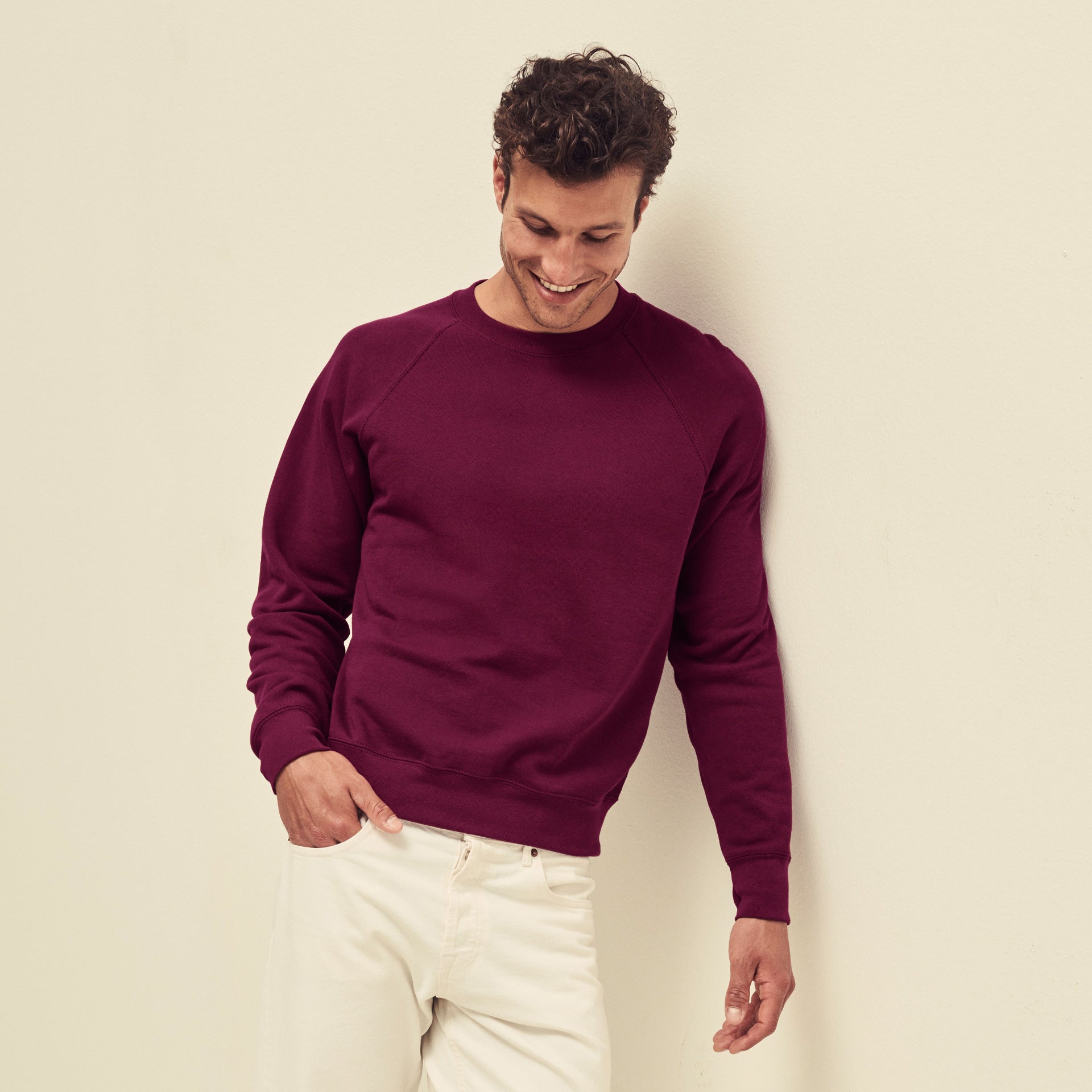 SWEAT-SHIRT FRUIT OF THE LOOM CLASSIQUE RAGLAN ADULTE