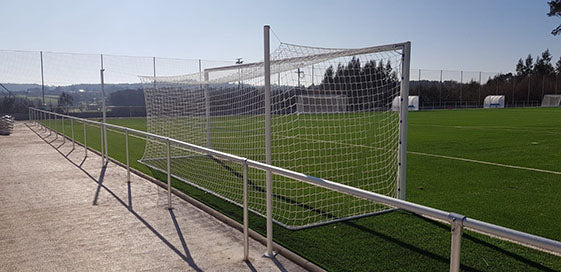 SET OF 4 METAL REAR POSTS FOR BOX-TYPE NET ATTACHMENT