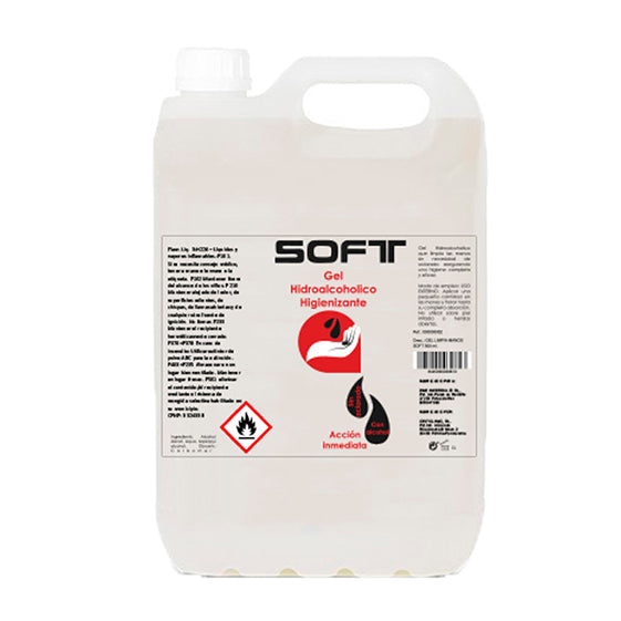 HYDROALCOHOLIC GEL SOFT 5L