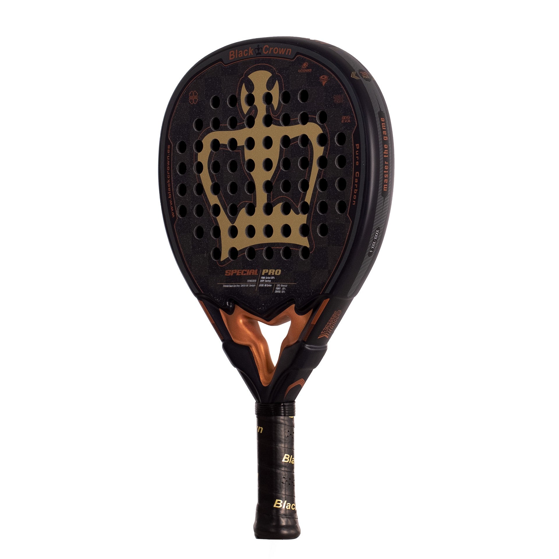 RAQUETTE DE PADEL BLACK CROWN SPECIAL PRO