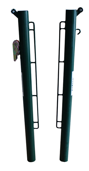 PADDLE COURT METAL POSTS Ø 80MM FIXED