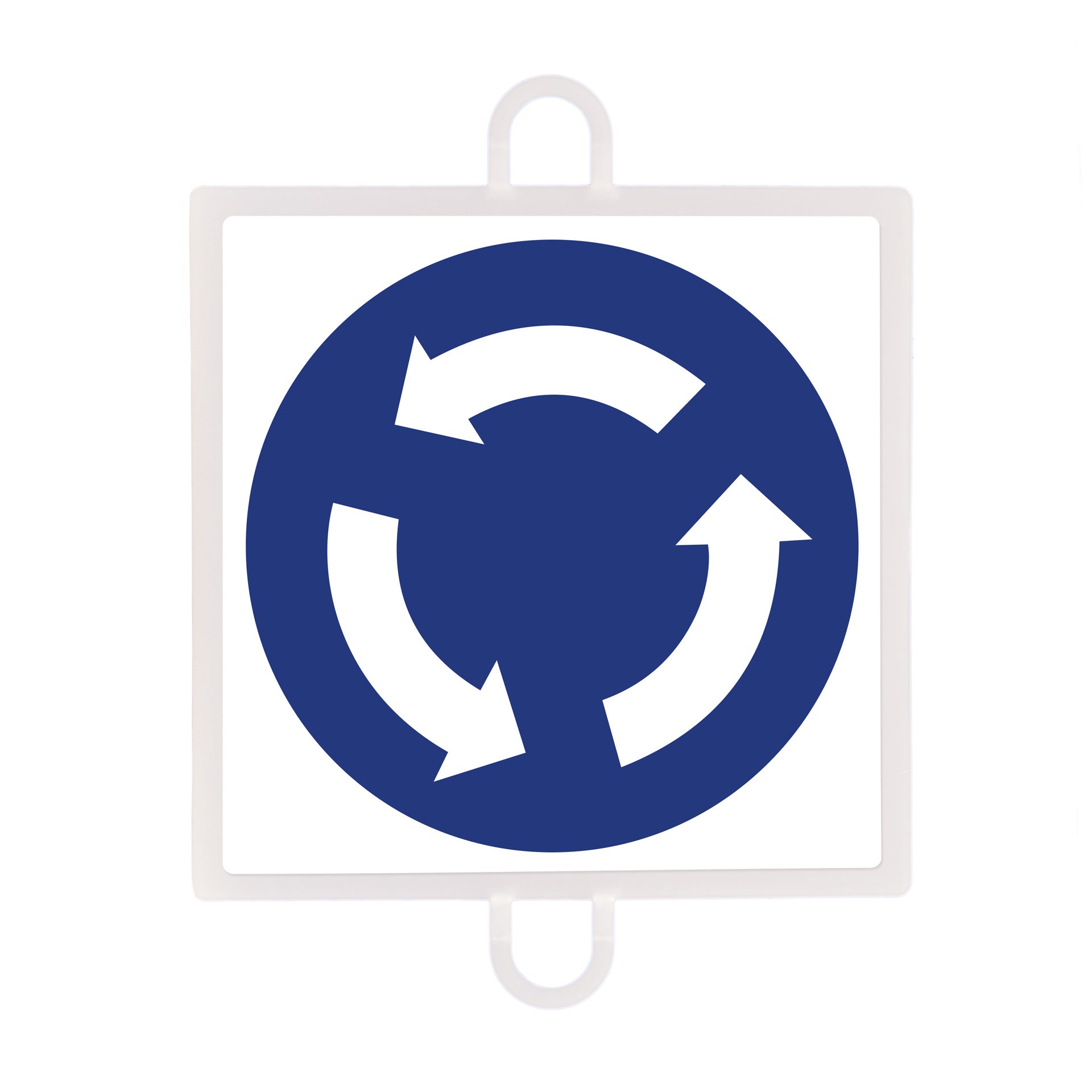MANDATORY TRAFFIC SIGN PANEL No. 4 (INTERSECTION)