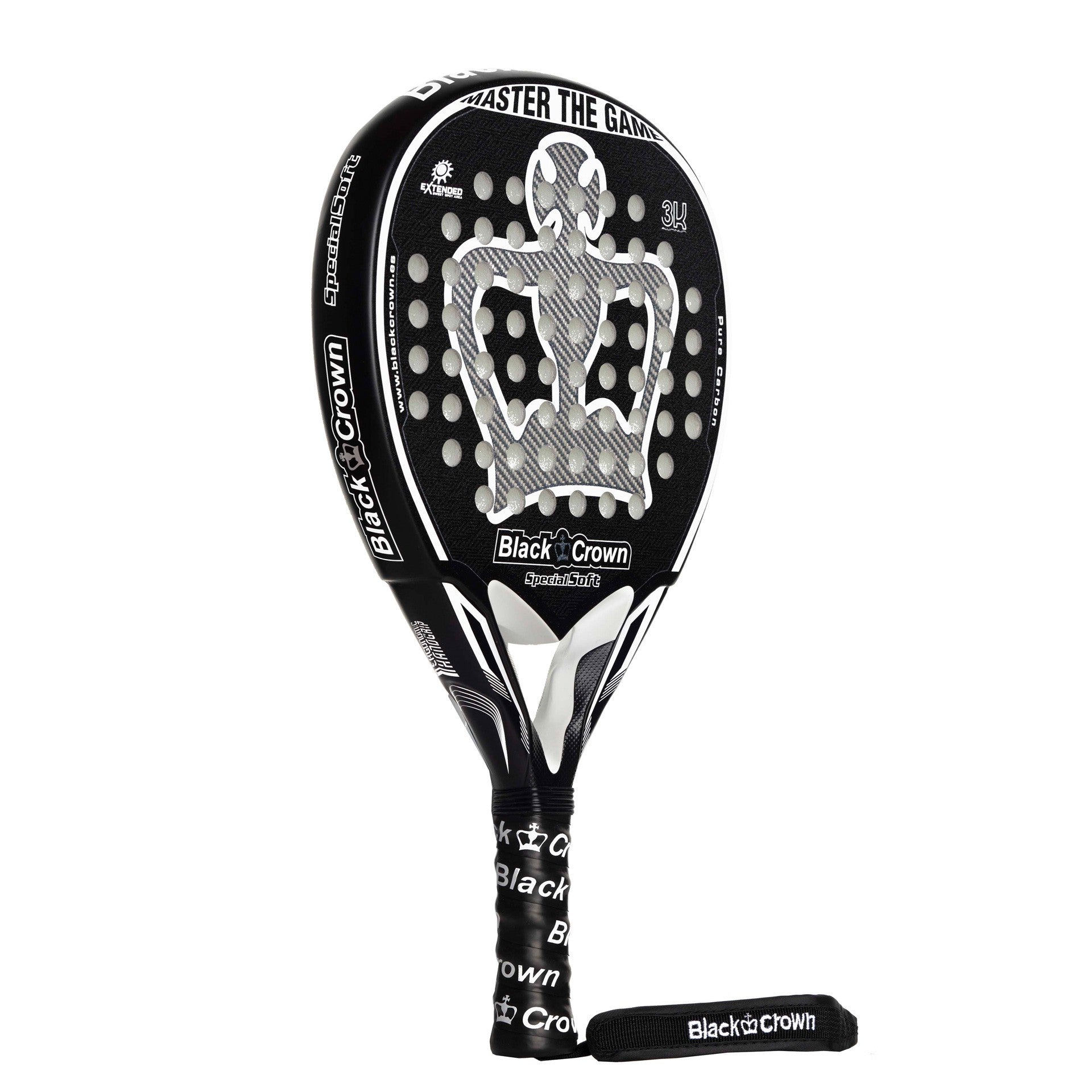 RAQUETTE DE PADEL BLACK CROWN SPECIAL SOFT