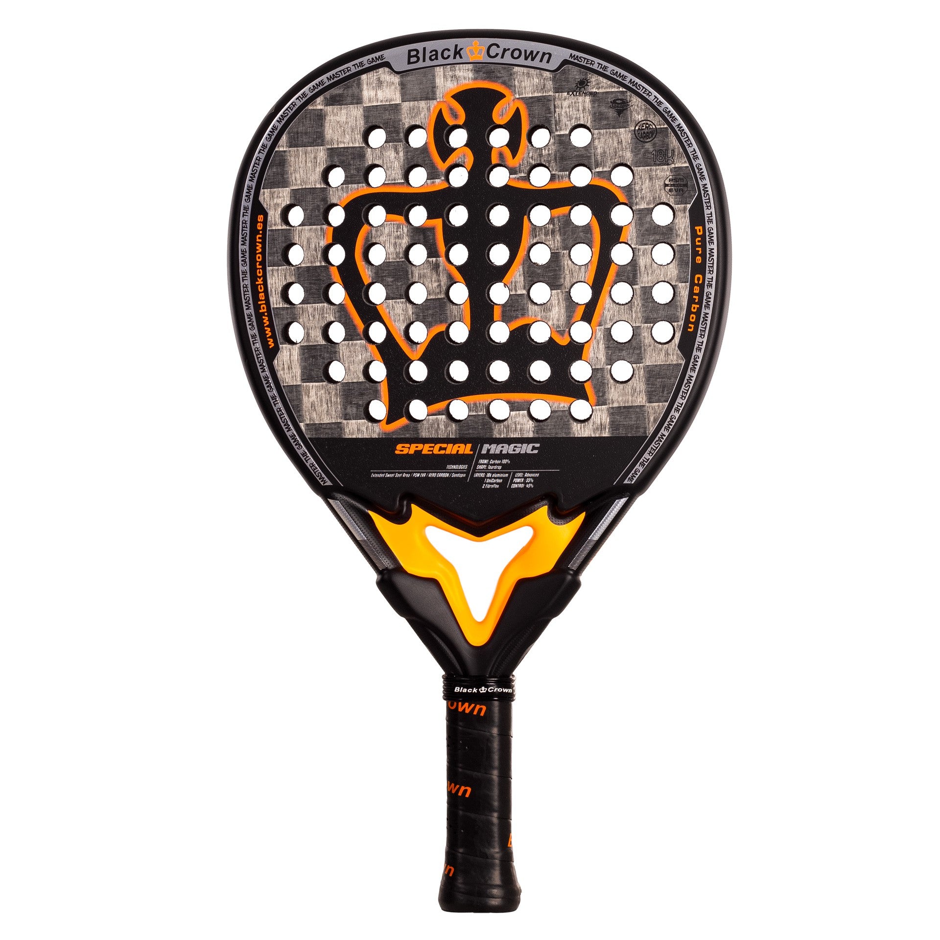 RAQUETTE DE PADEL BLACK CROWN SPECIAL MAGIC