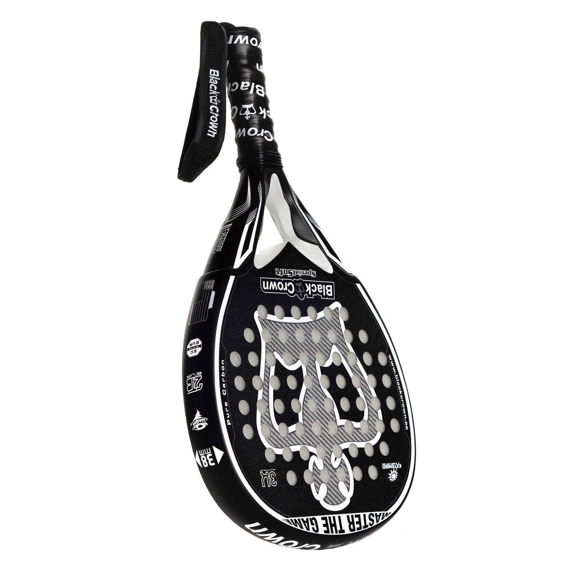 RAQUETTE DE PADEL BLACK CROWN SPECIAL SOFT