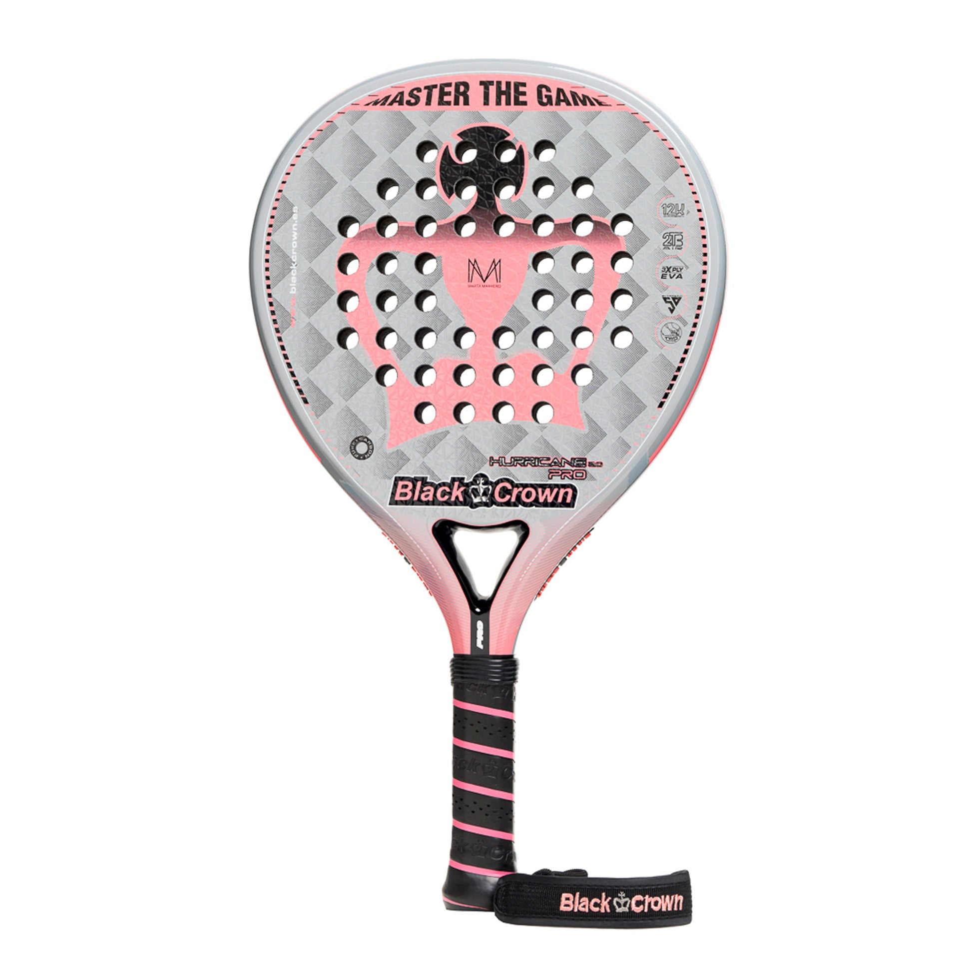PADDLE RACKET BLACK CROWN HURRICANE PRO 2.0