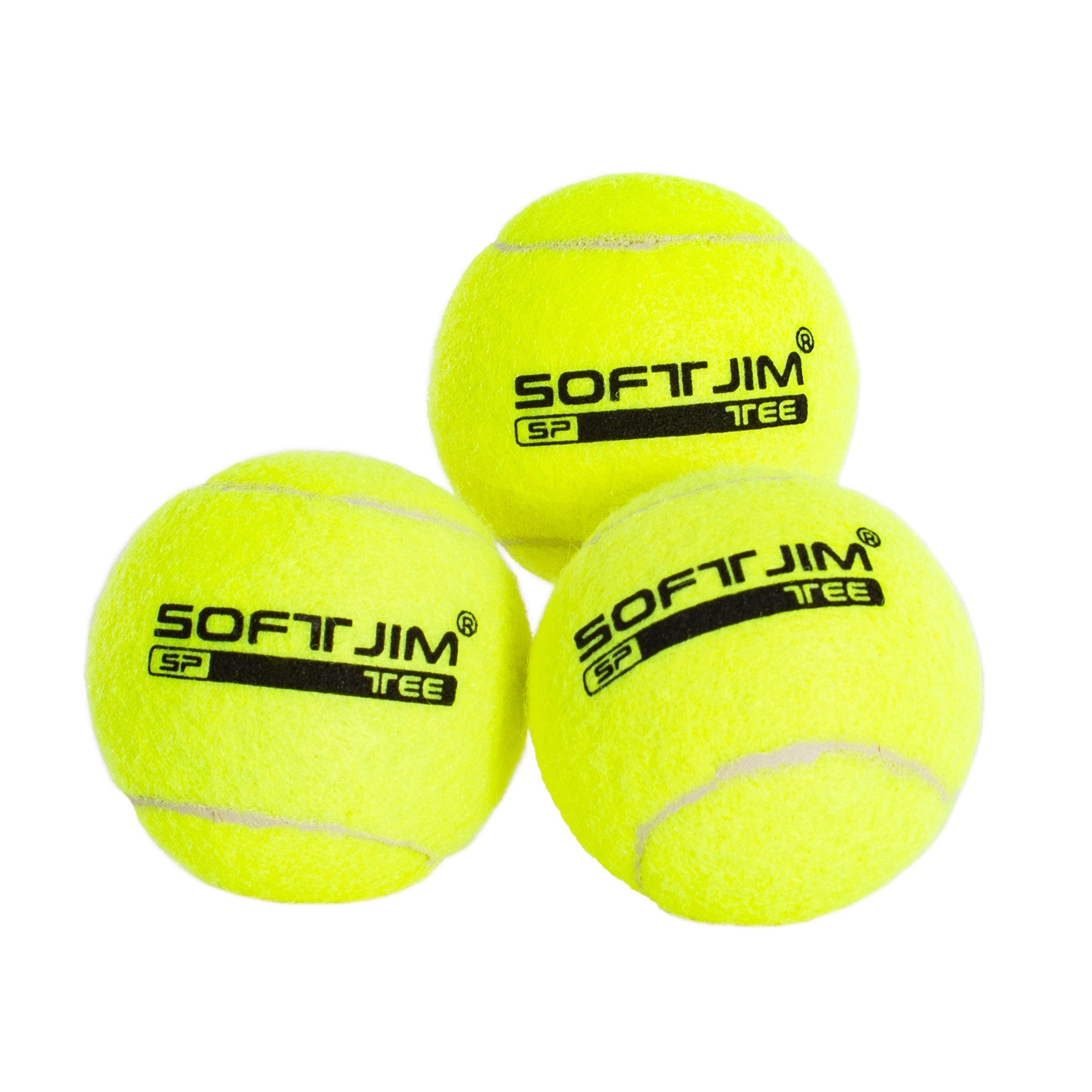 BAG 3 TENNIS BALLS SOFTEE INITIATION DELUXE