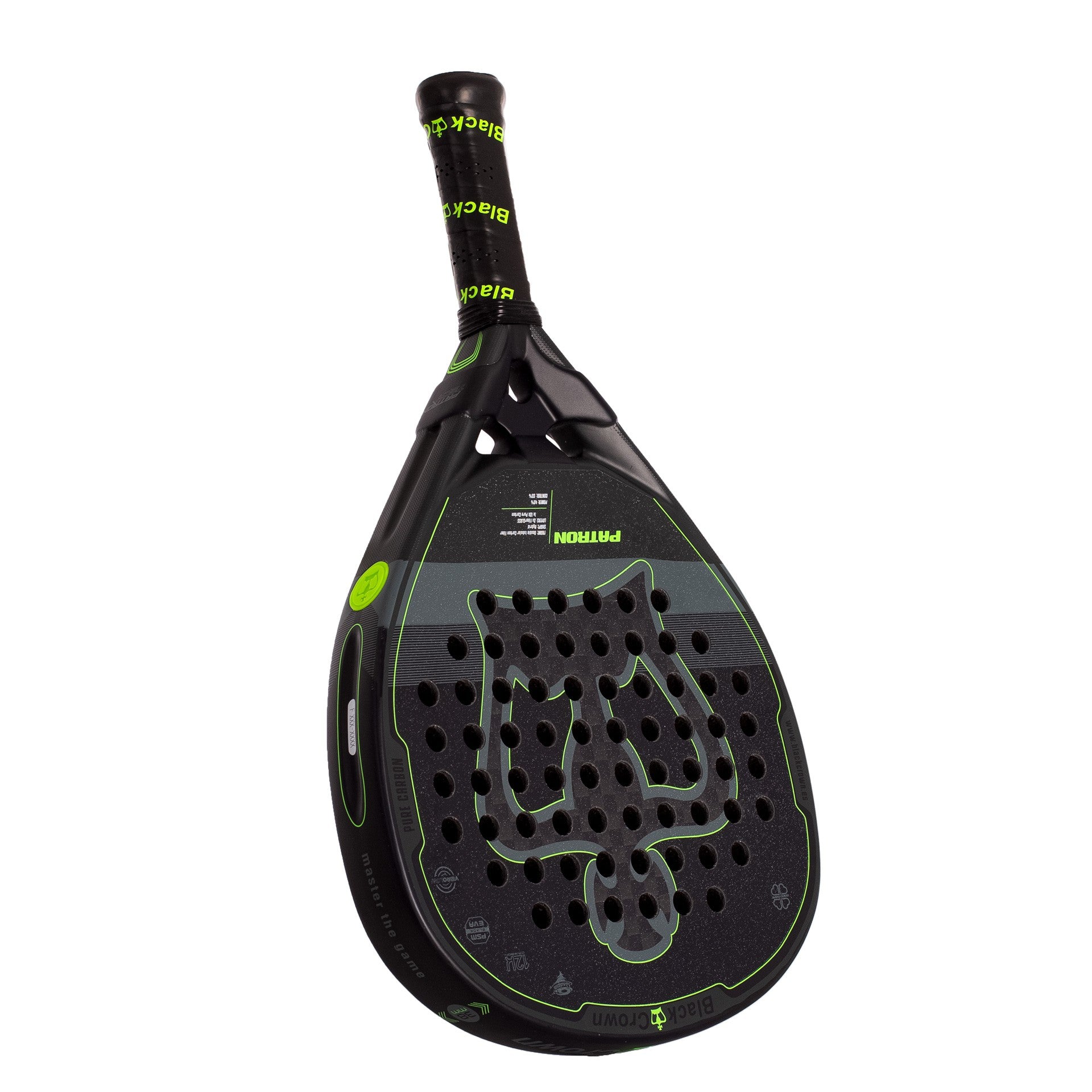 RAQUETTE DE PADEL BLACK CROWN PATRON