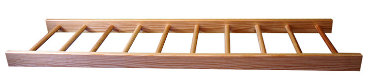 HORIZONTAL LADDER WOOD LINEAR METER