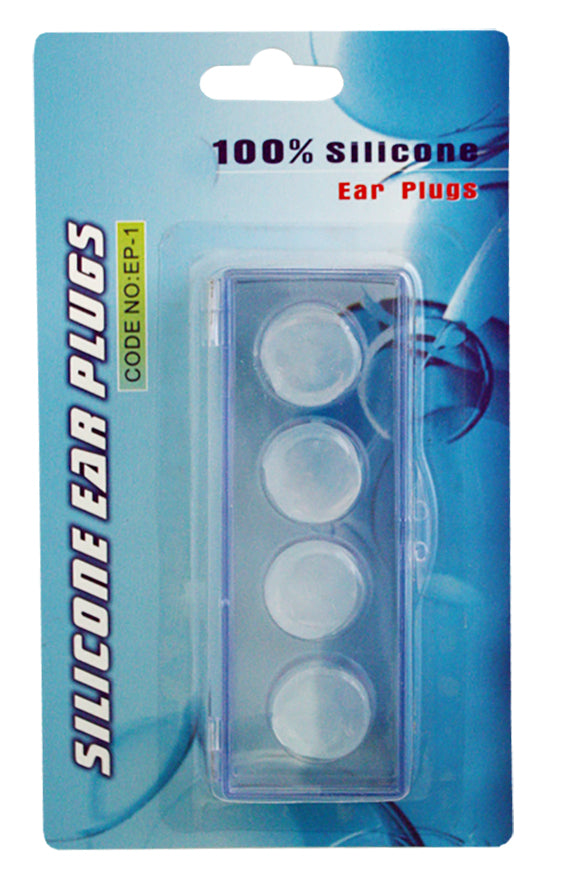 SET 4 UNITS SILICONE EARPLUGS