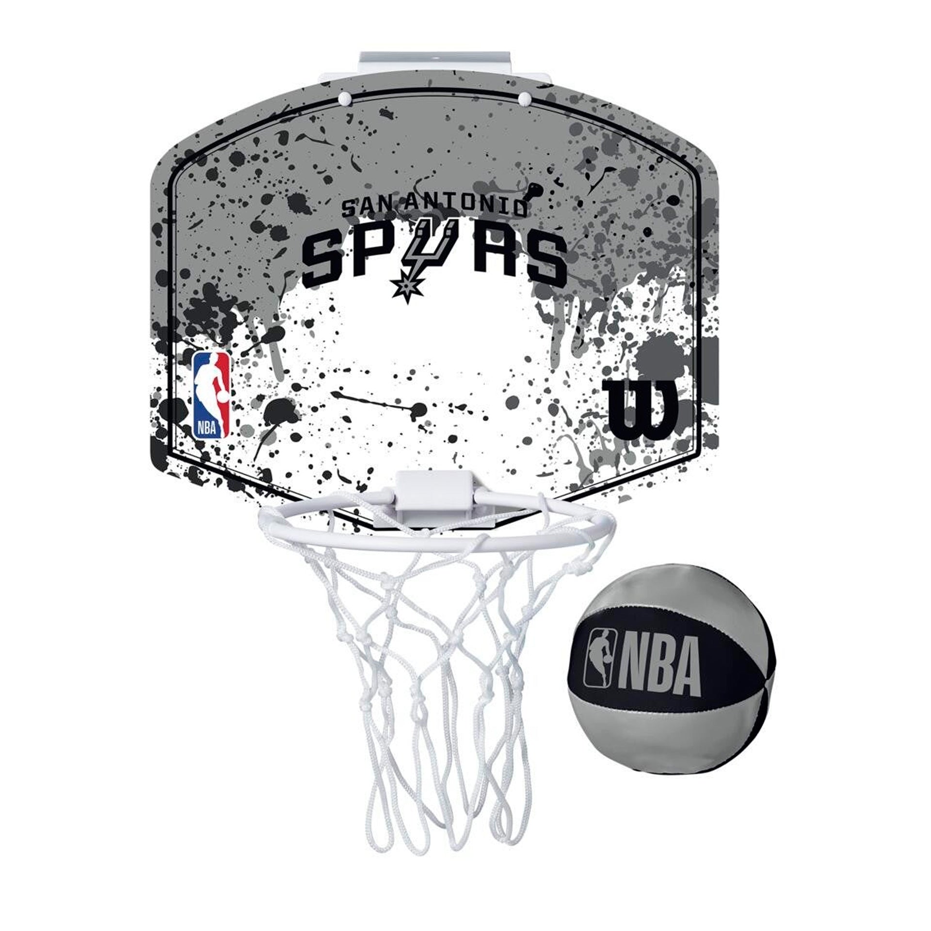 ENSEMBLE MINI PANIER WILSON TEAM MINI HOOP NBA SPURS