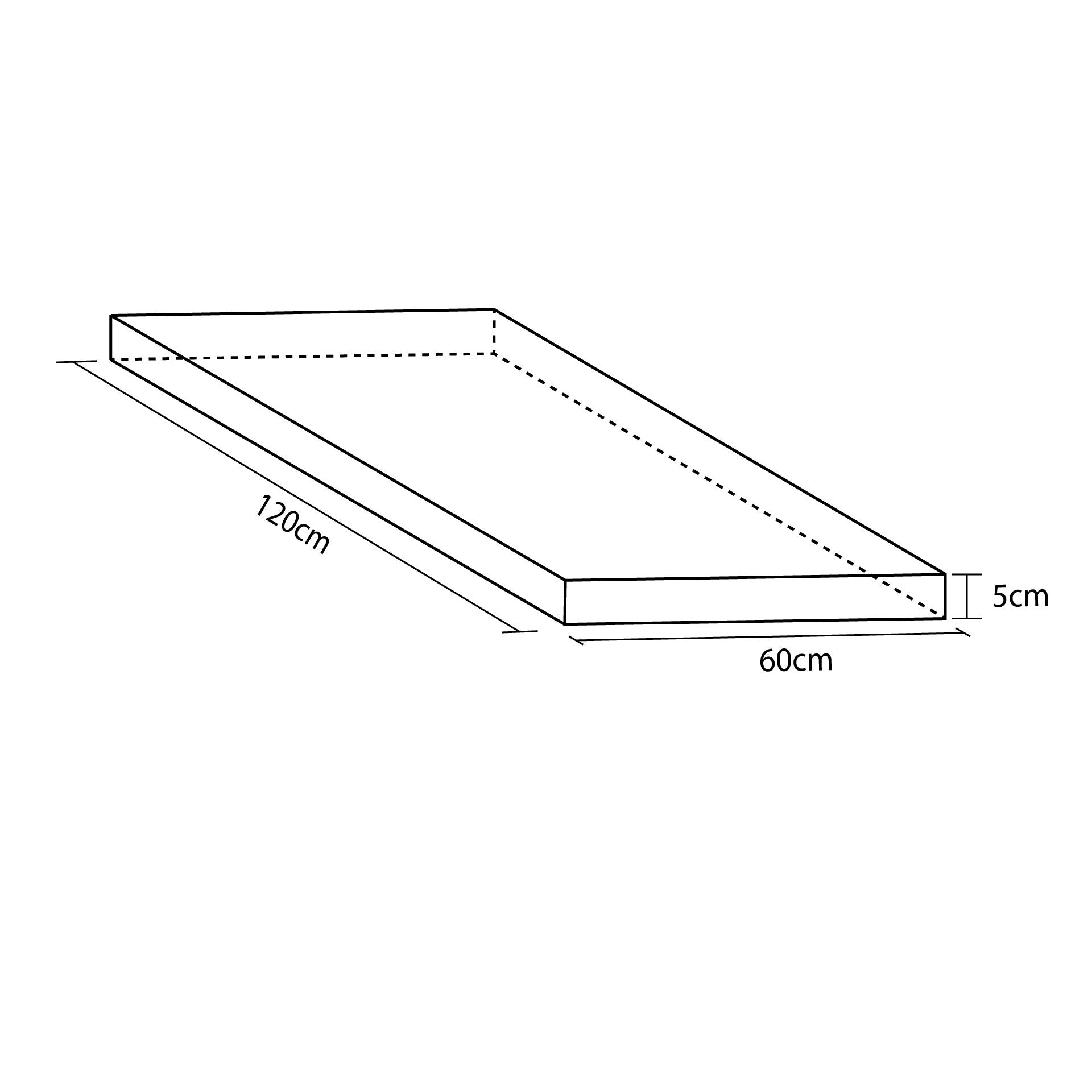 FIGURE MATTRESS 120X60X5CM