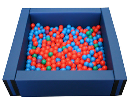 SQUARE BALL PIT, 150X150X40CM HEIGHT X 15CM WIDTH