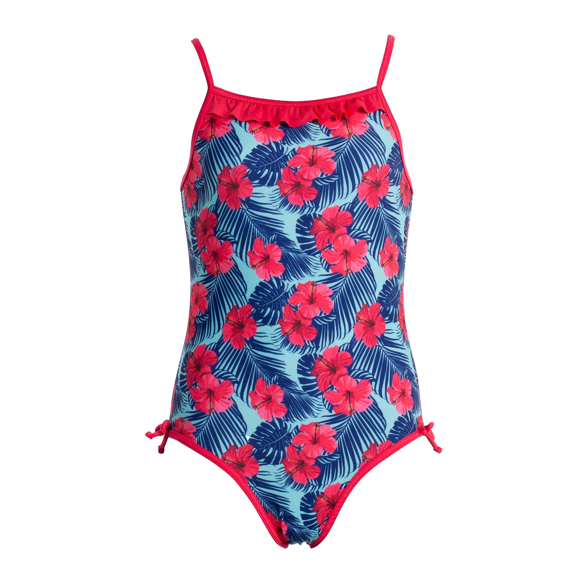 MAILLOT DE BAIN SQUBA FILLE FLEURS SÉRIE SUBLIMÉ