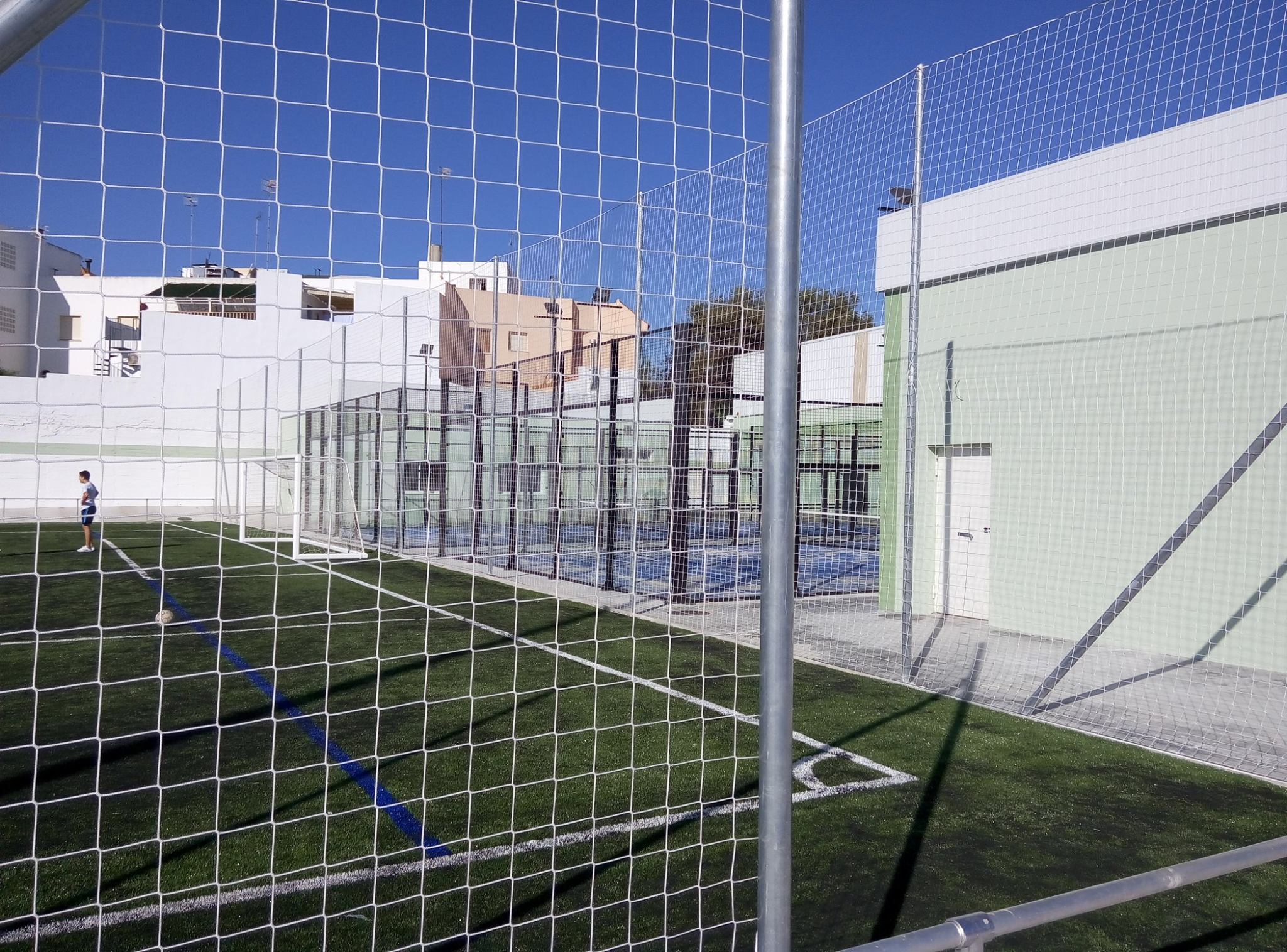 GALVANIZED METAL POST 6M FOR PROTECTION NET WITHOUT BOTES