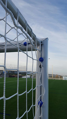 SET OF 2 SOCCER GOAL NETS 11-A-SIDE 4MM PREMIUM LINE