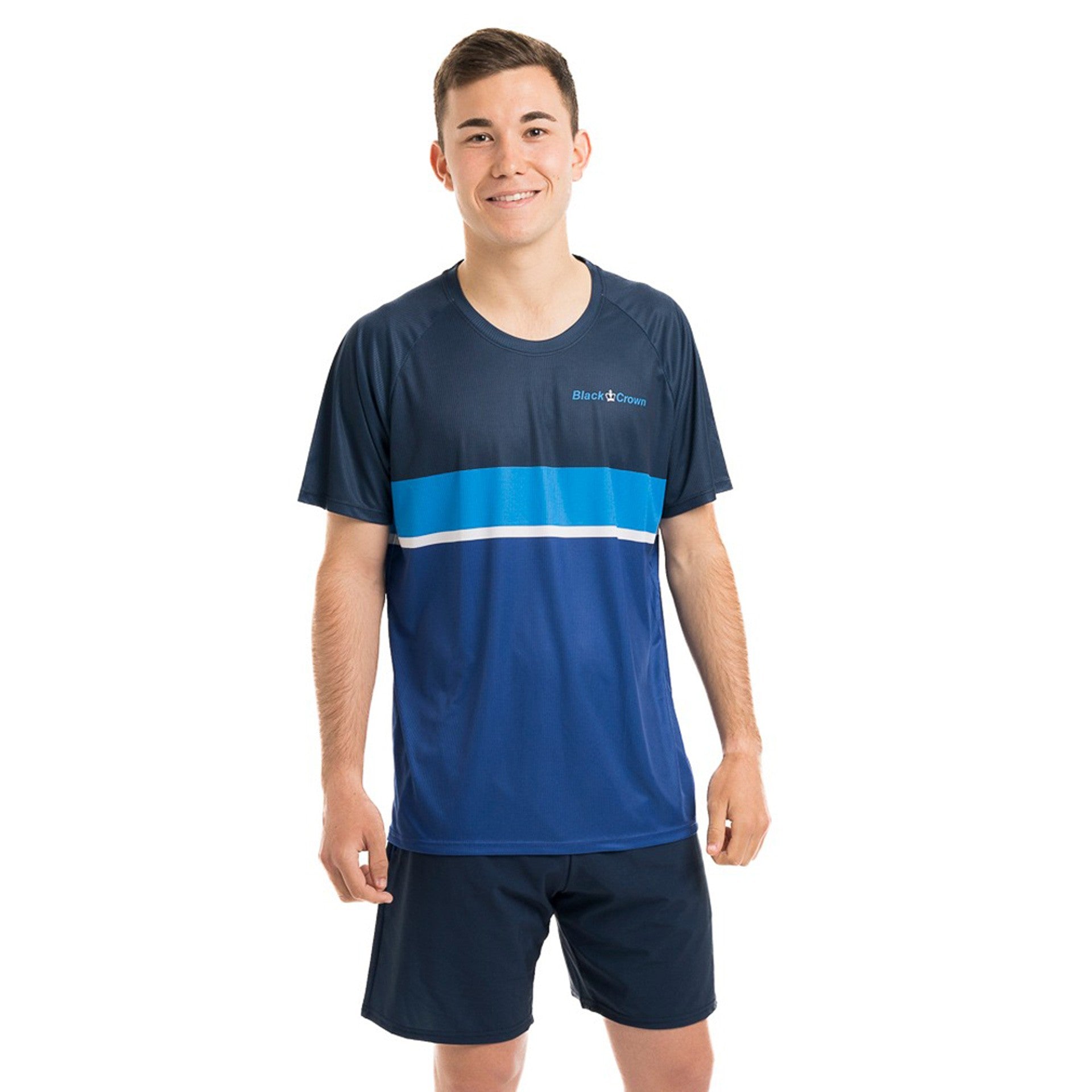 TEE-SHIRT BLACK CROWN PORVO