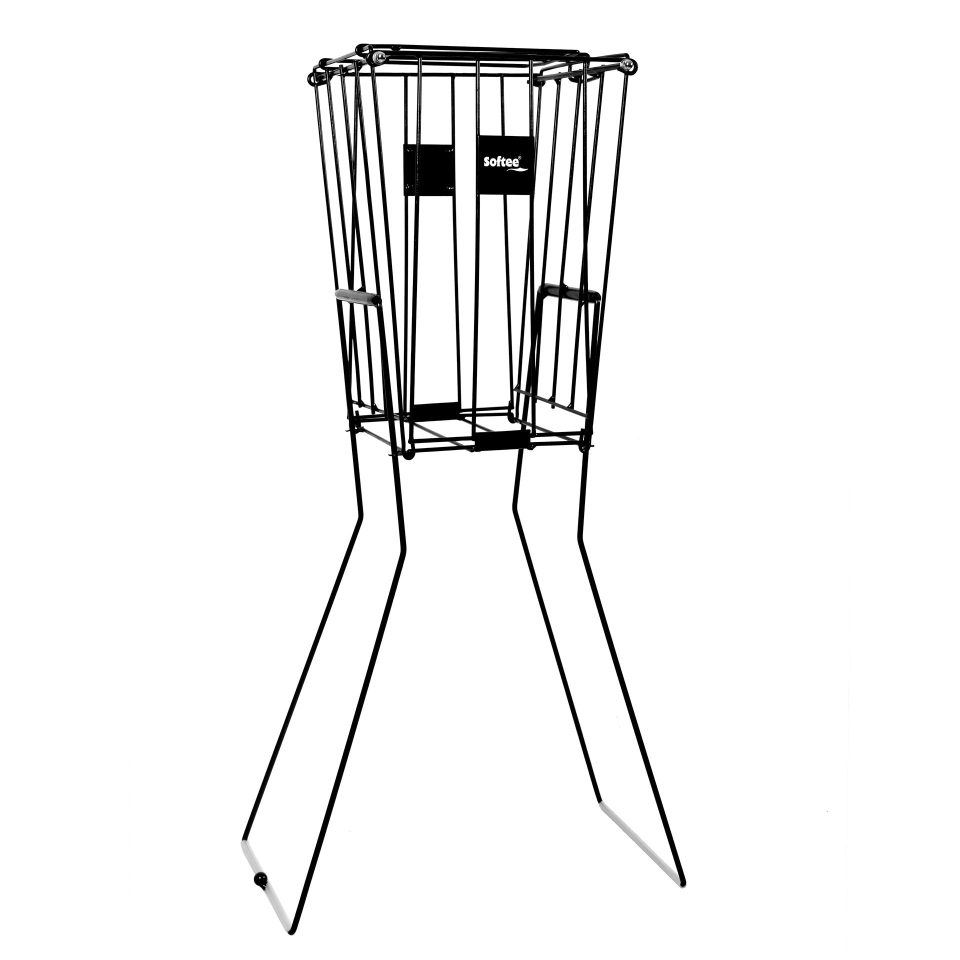 SOFTEE TENNIS/PADEL BALL BASKET WITH METAL FRAME