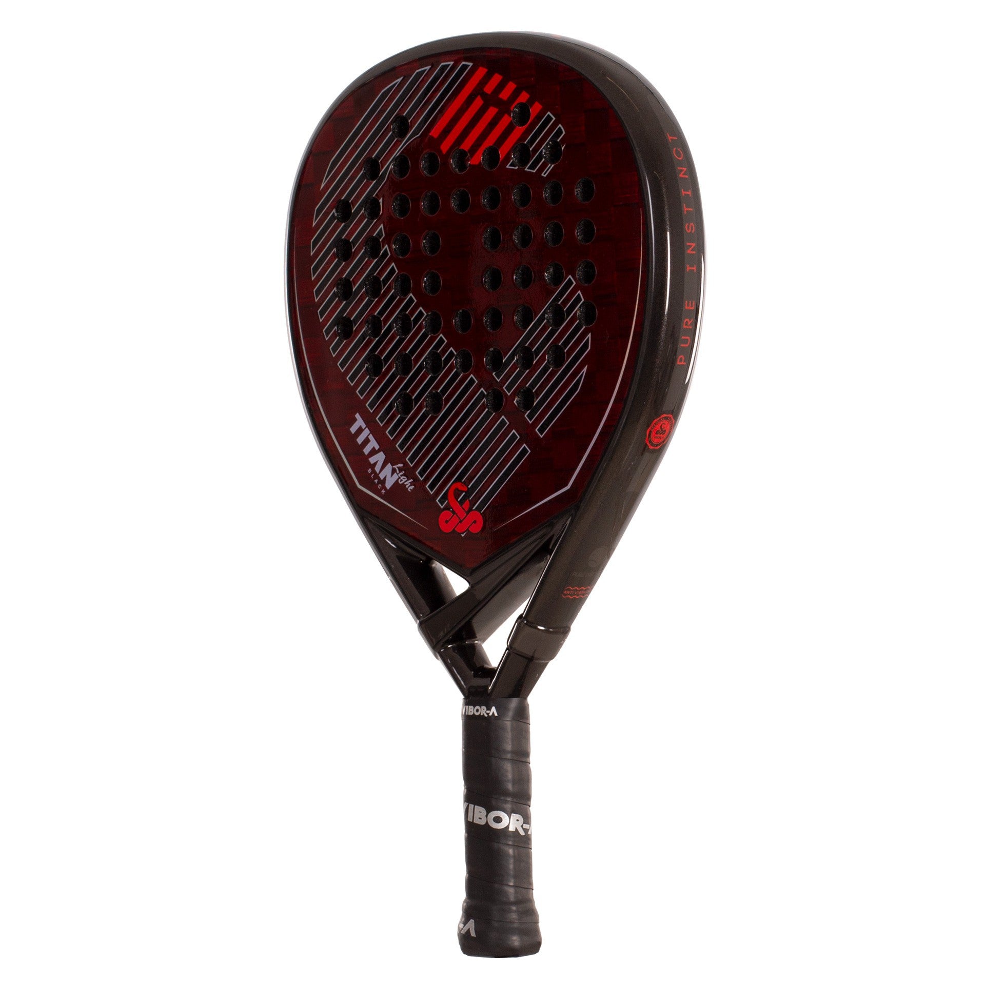PACK PALA DE PÁDEL VIBOR-A TITAN BLACK LIGHT
