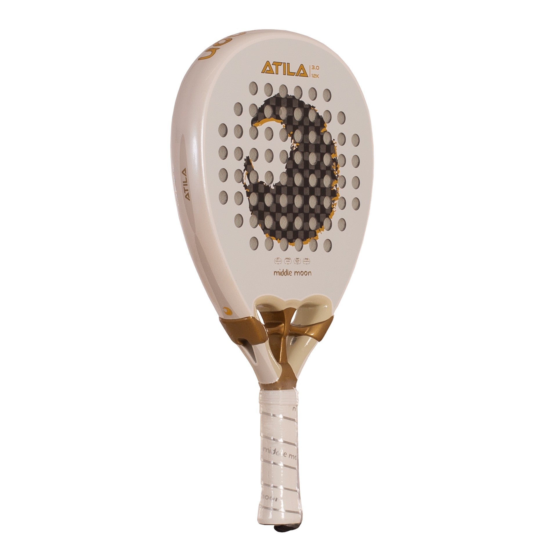 PALA DE PÁDEL MIDDLE MOON ATILA 3.0 12K