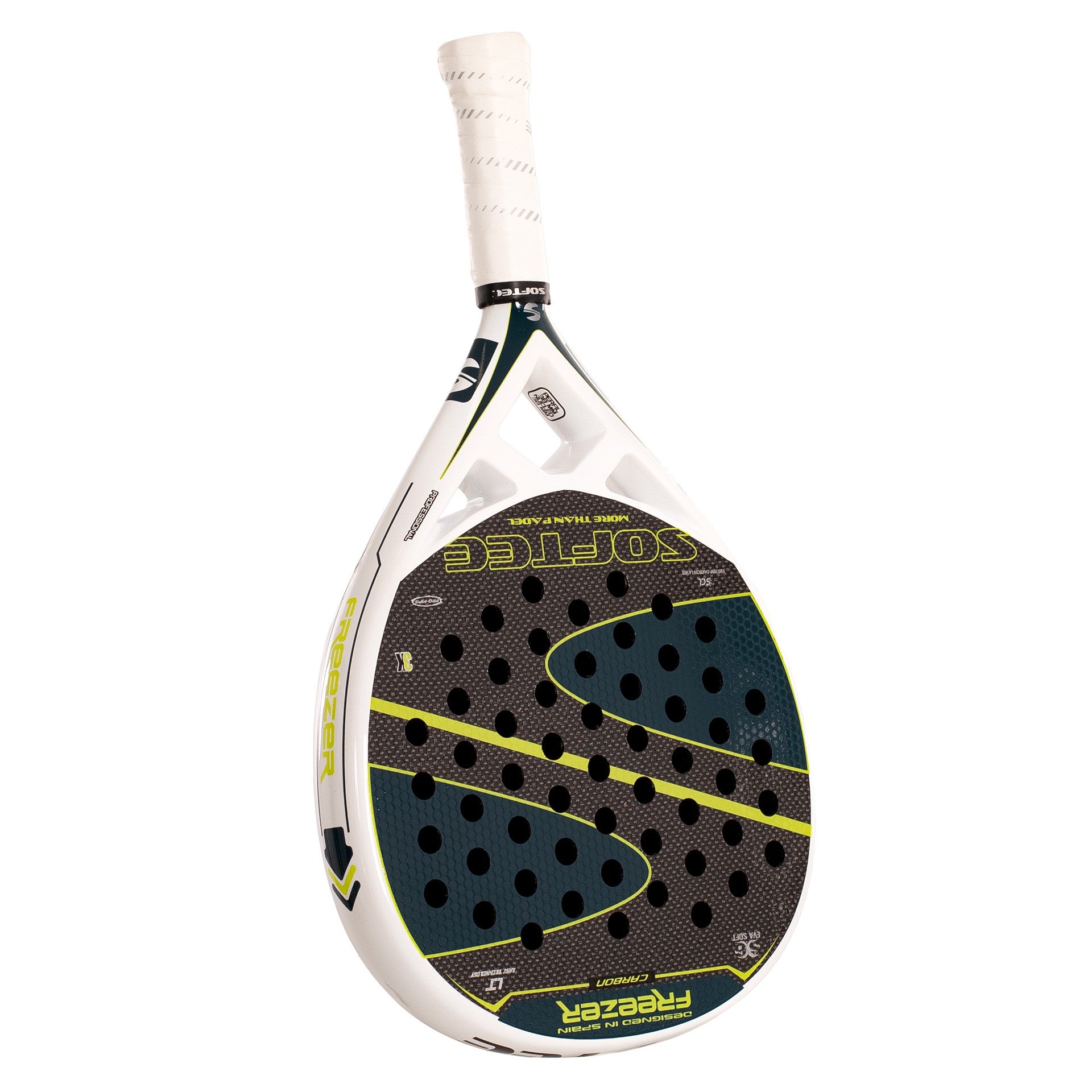 RAQUETTE DE PADEL SOFTEE FREEZER CARBON 3K PETROL